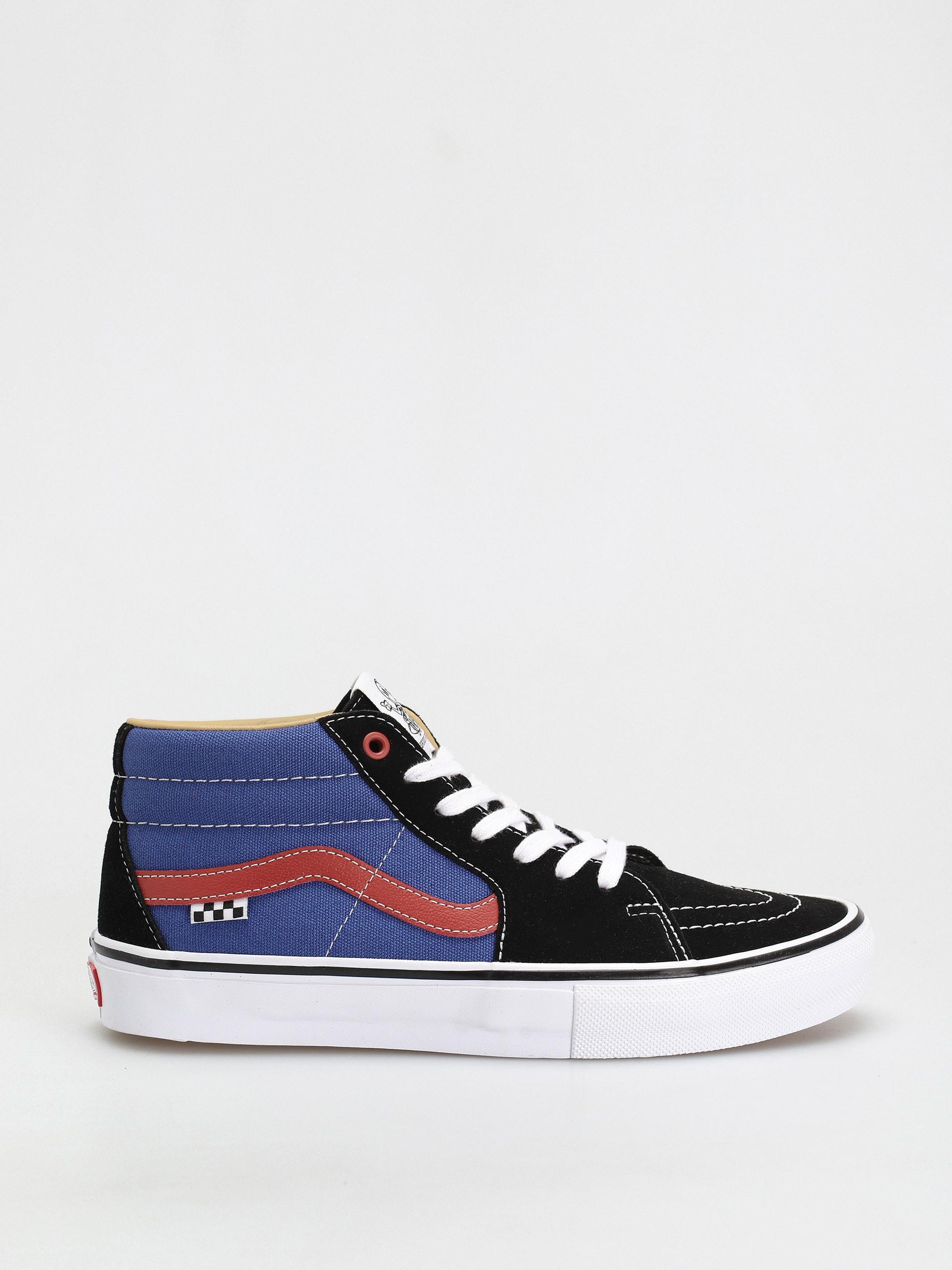 Vans hotsell red blue