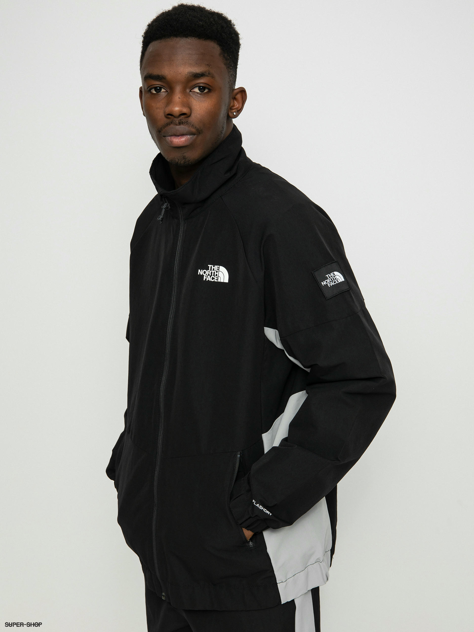 The North Face Phlego Track Top Jacket (tnf black/meld grey)