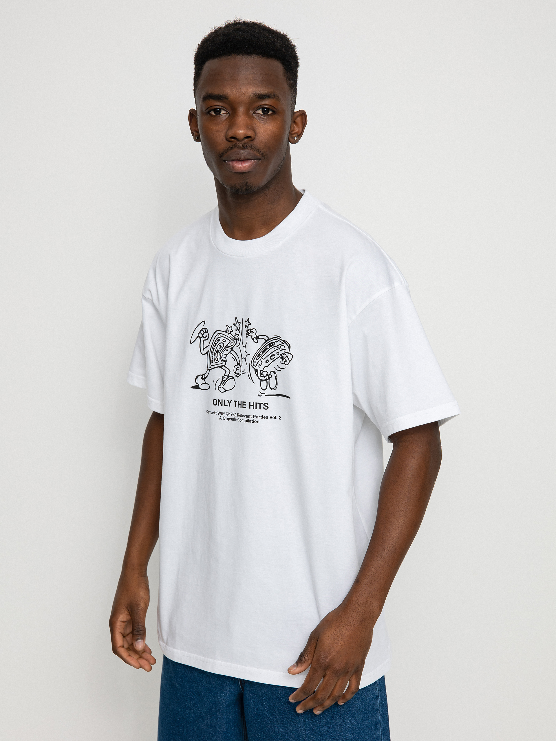 Carhartt WIP X Relevant Parties Vol 2 T-shirt (white/black)