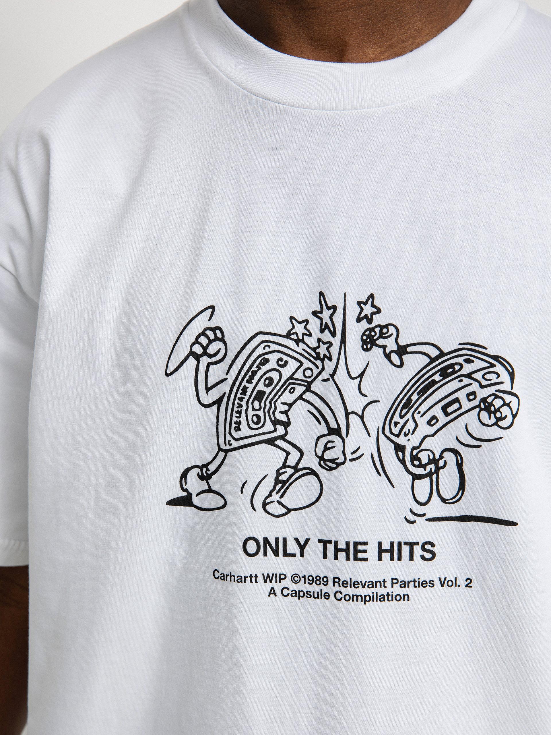Carhartt WIP X Relevant Parties Vol 2 T-shirt (white/black)