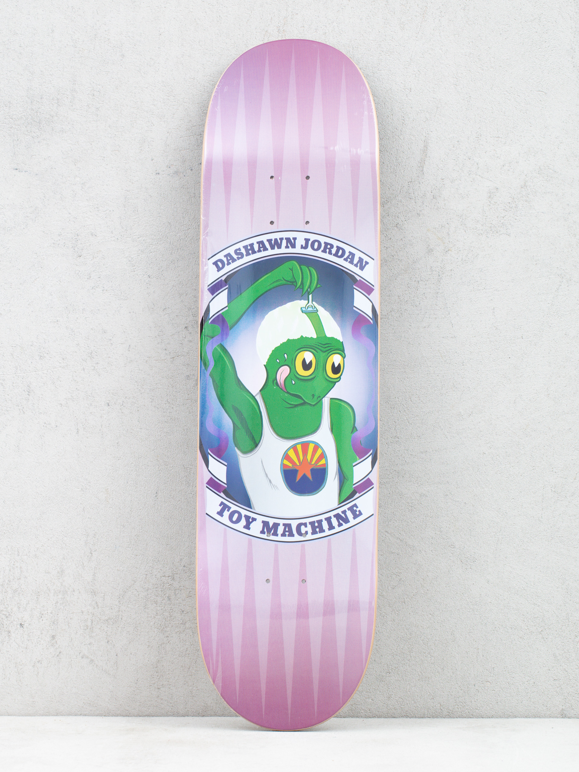 Toy Machine Dashawn Shaved Deck (light purple)