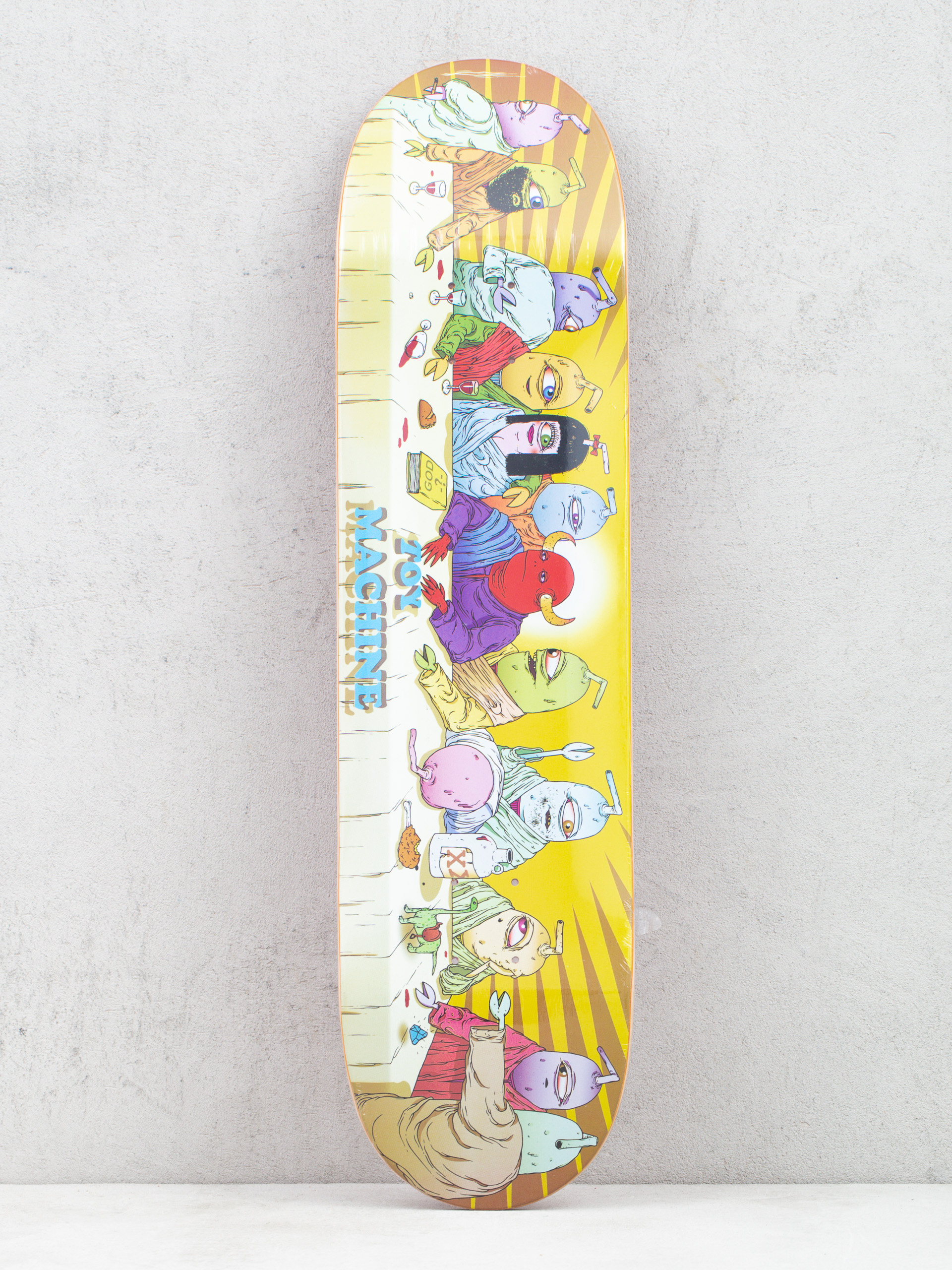 Toy Machine Last Supper Deck (yellow/multi)