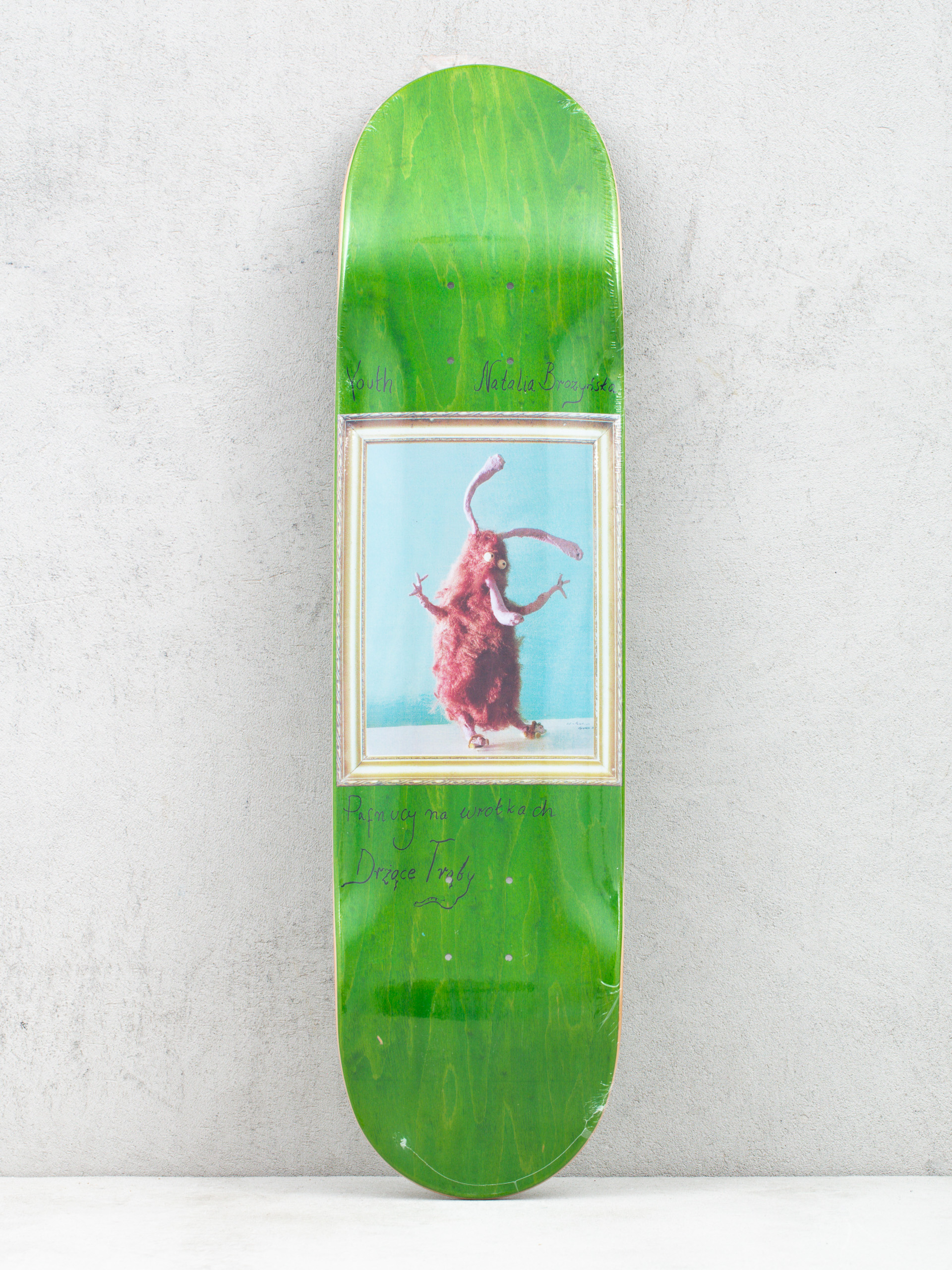 Youth Skateboards X Drżące Trąby Pafnucek Deck (green)