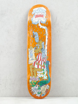 Youth Skateboards X Ashes Old Dog Deck (orange)