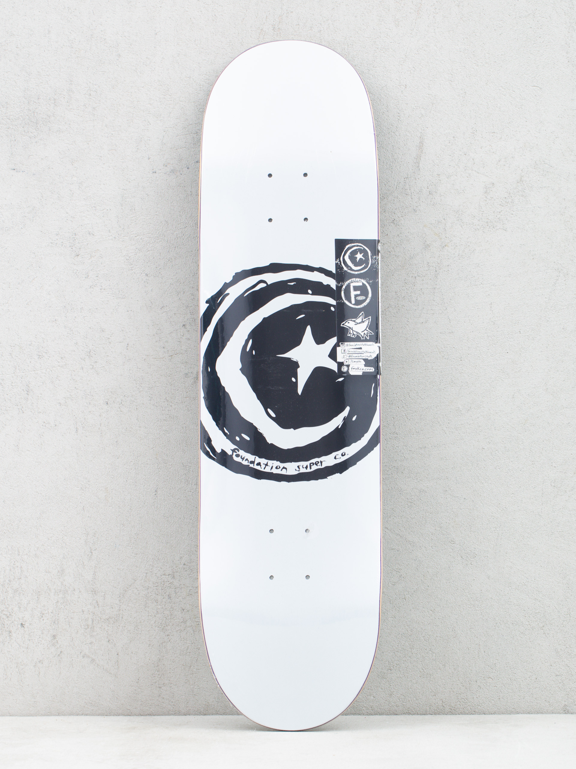 Foundation Star And Moon Deck (white)