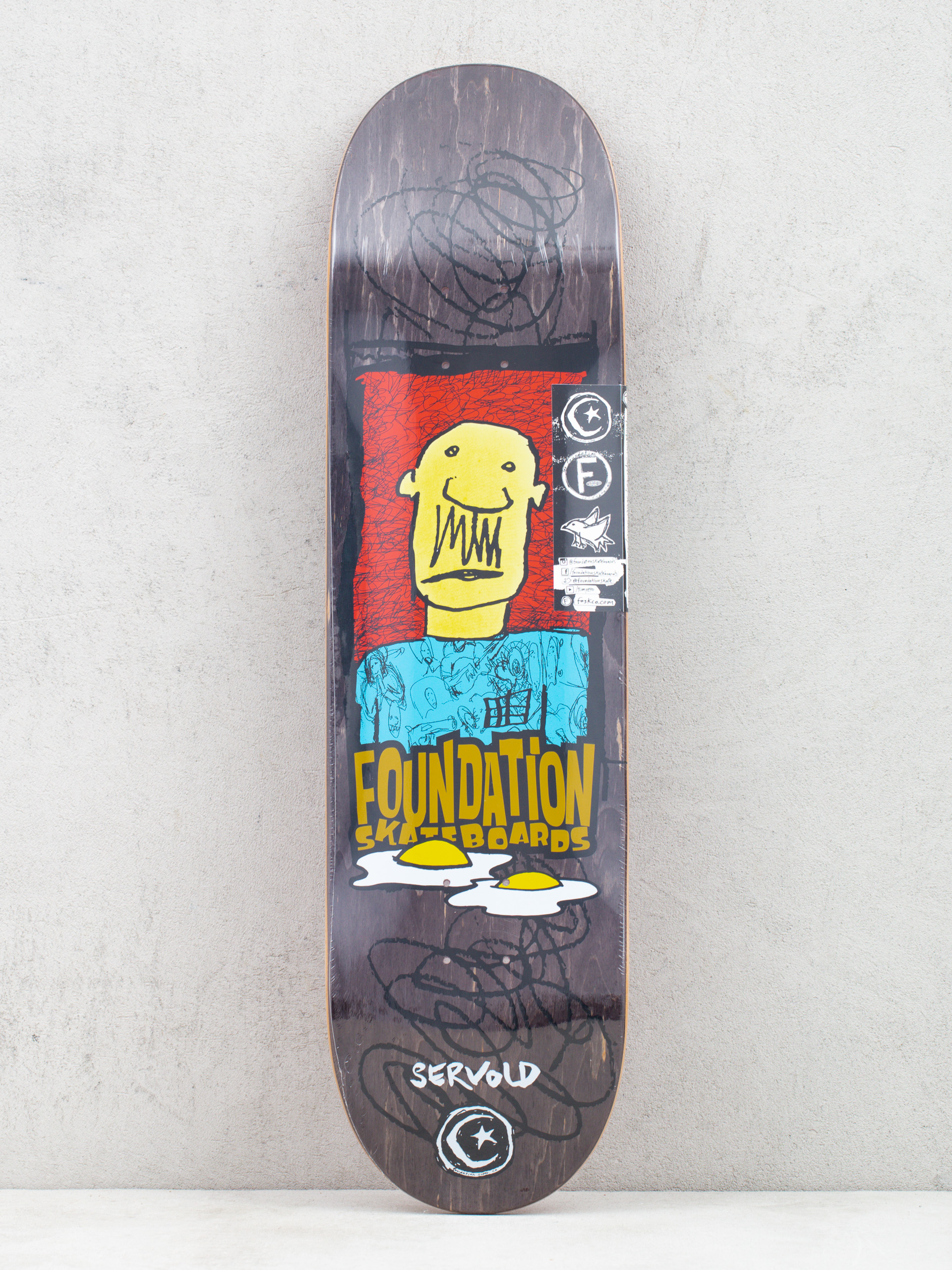 HUF Pulp Fiction Skateboard Deck (black)