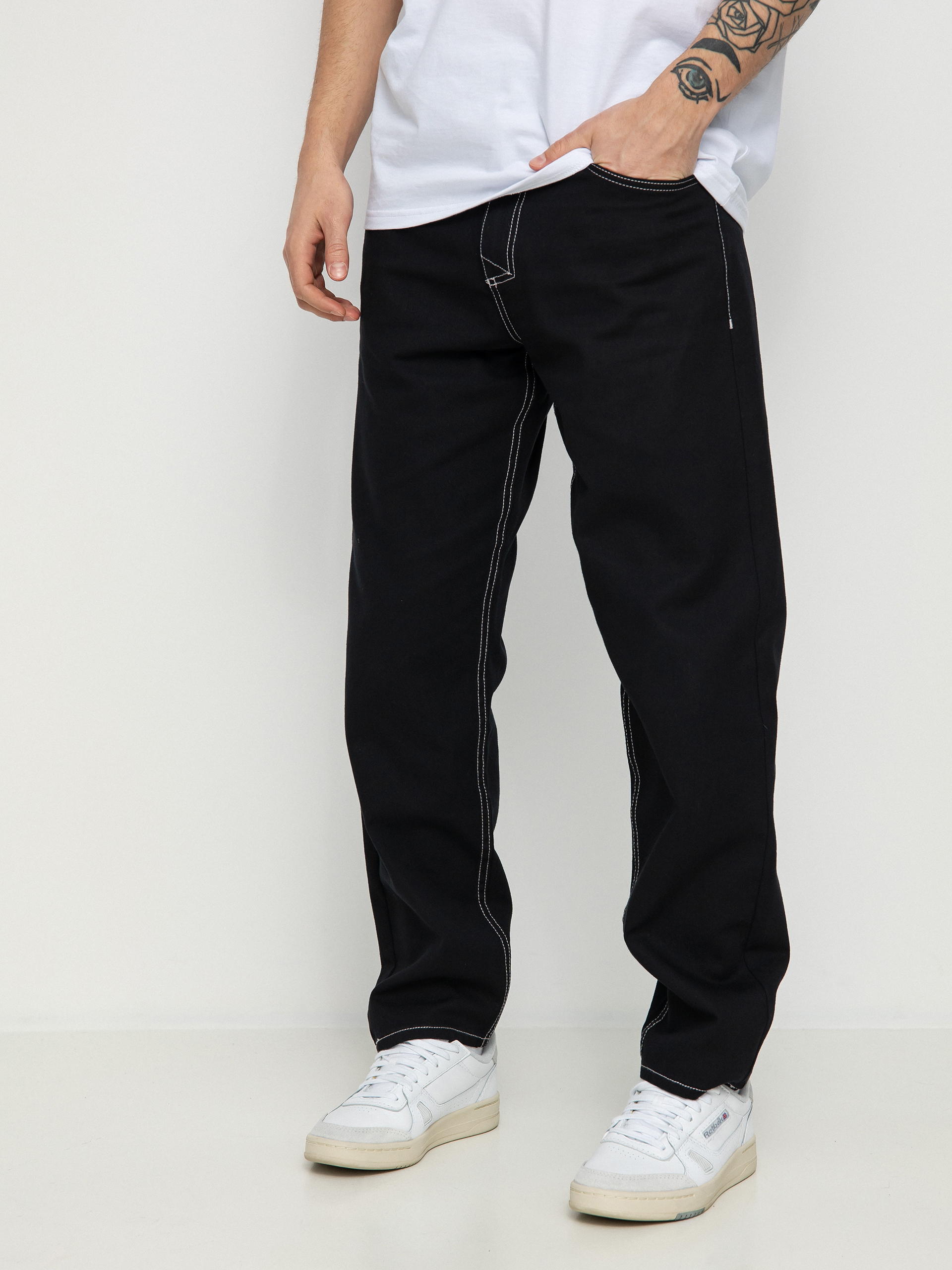 MassDnm Craft Baggy Fit Pants (black)