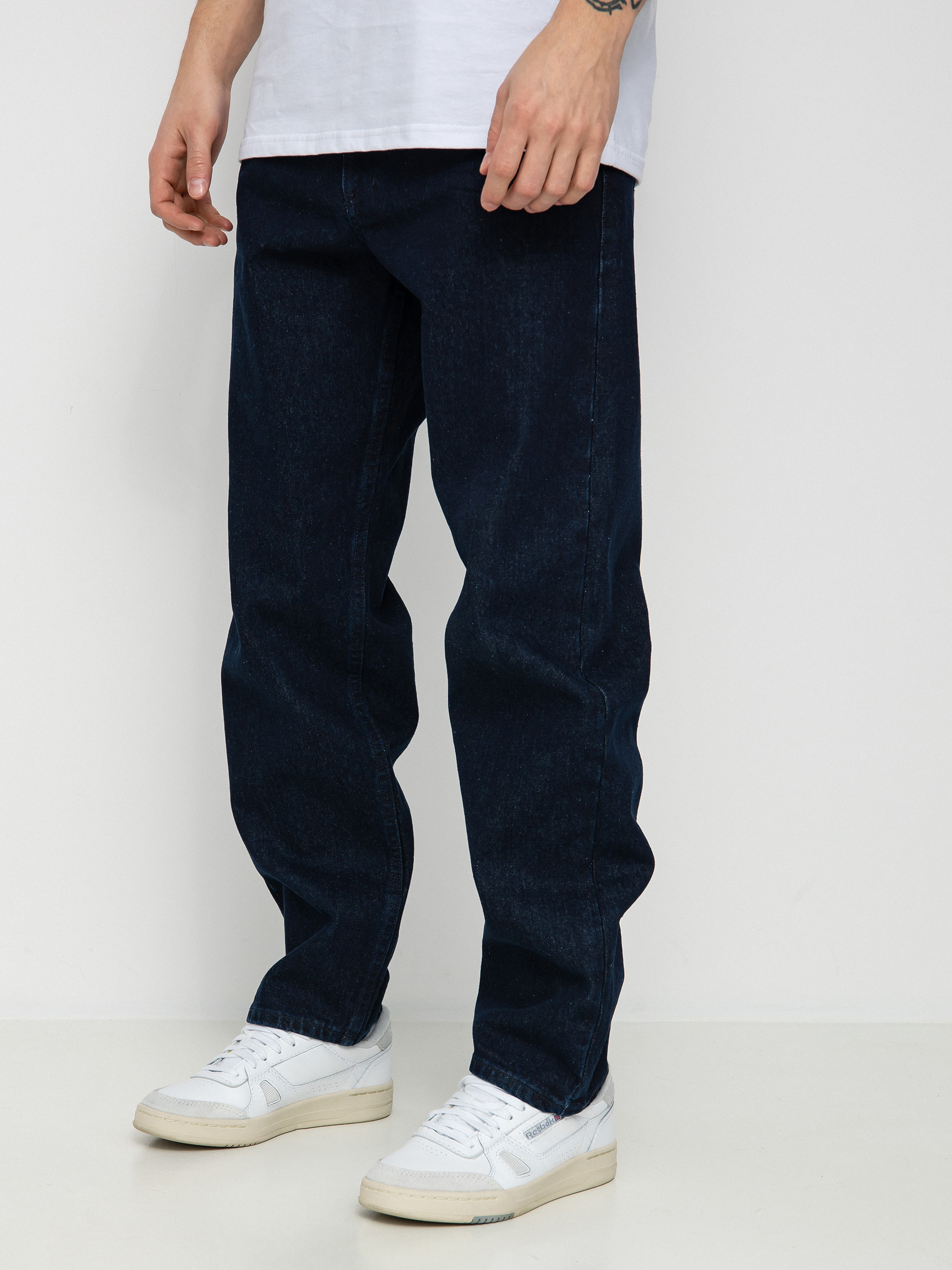 MassDnm Craft Jeans Baggy Fit Pants (dark blue)