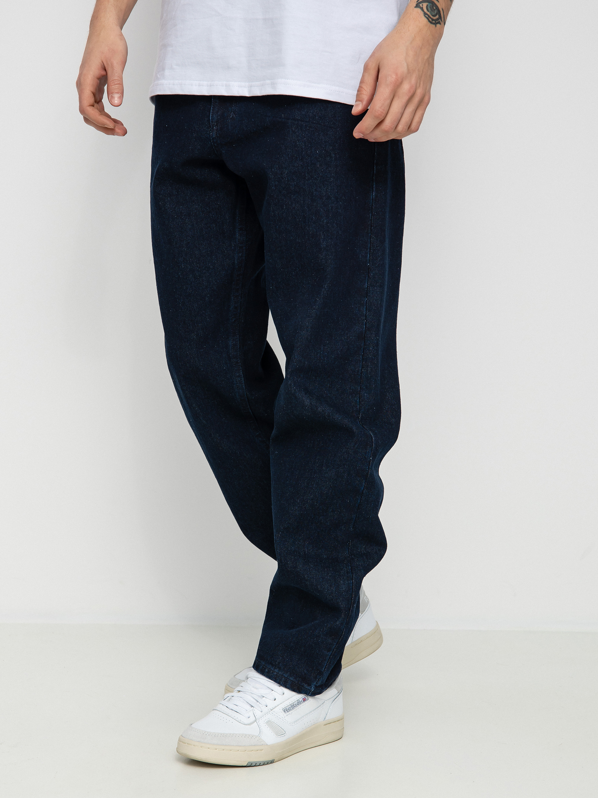 MassDnm Craft Jeans Baggy Fit Hose (dark blue)