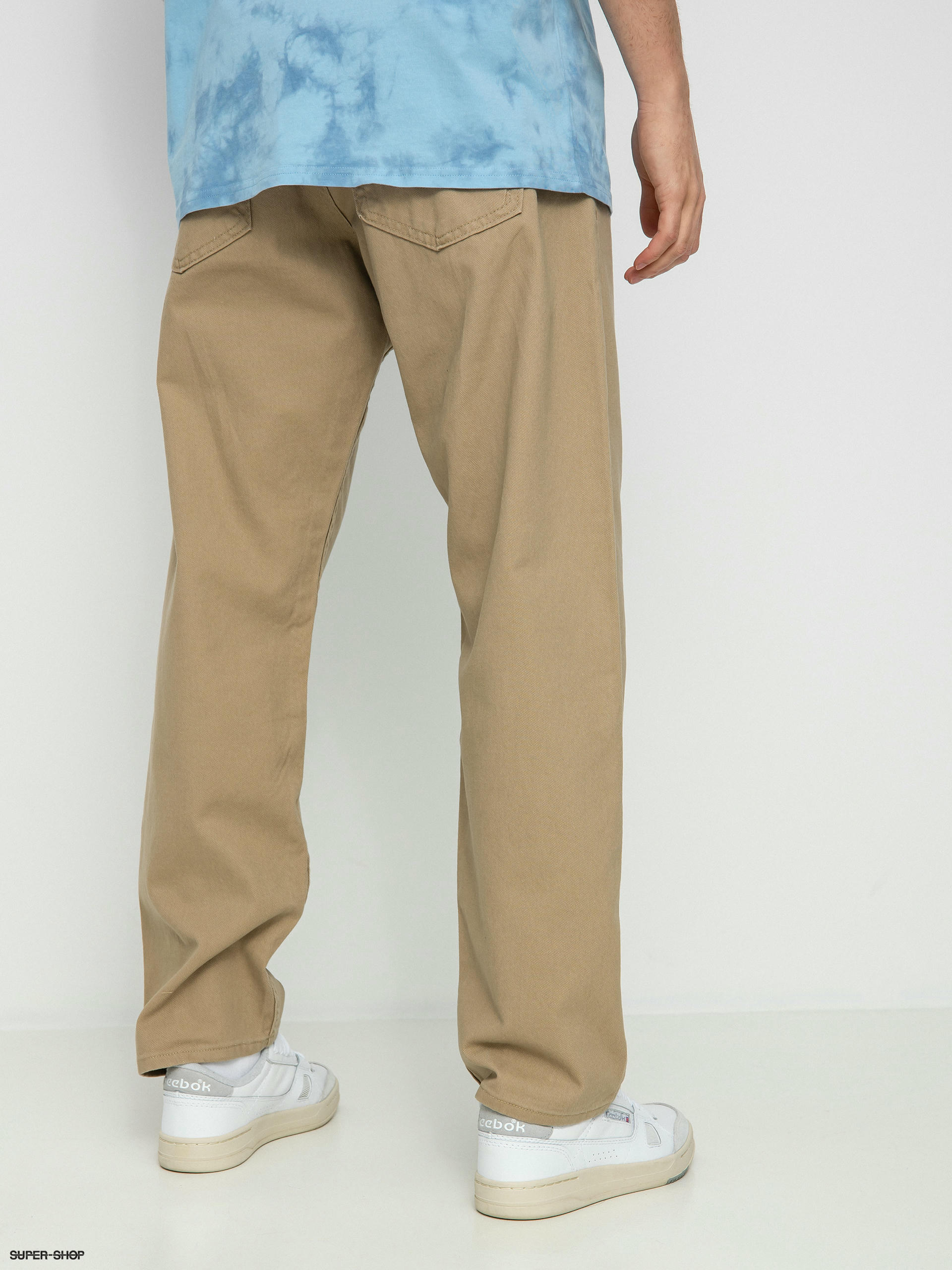 beige baggy pants