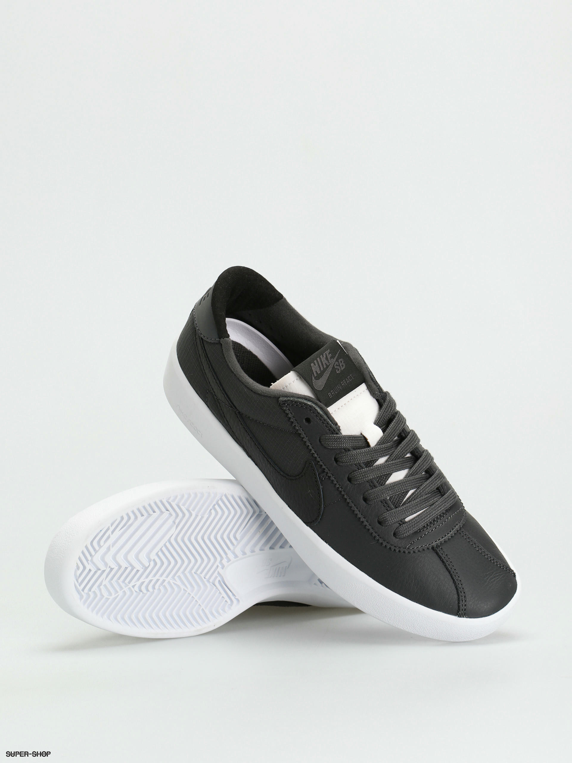 nike sb bruin black and white