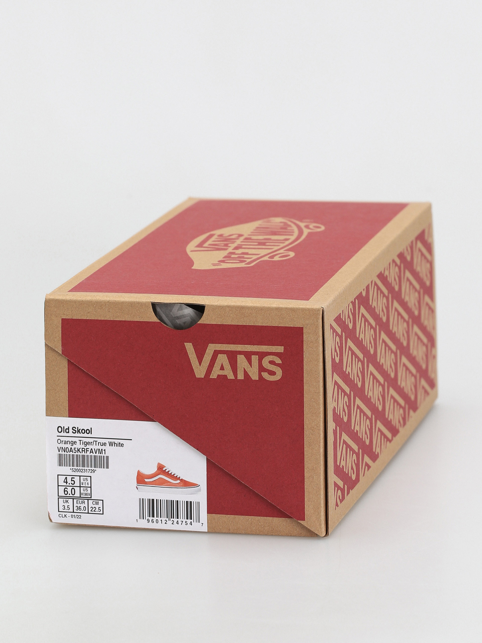 Vans Old Skool Shoes (orange tiger/true white)