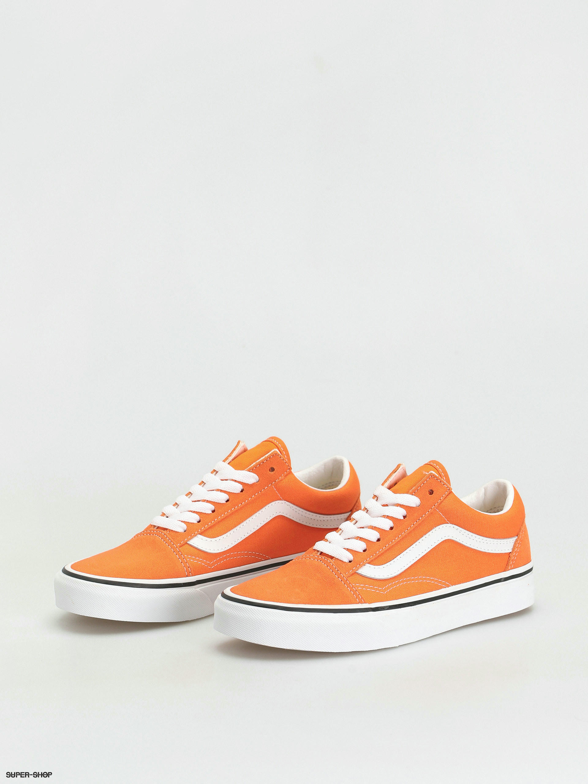 vans shoes orange colour