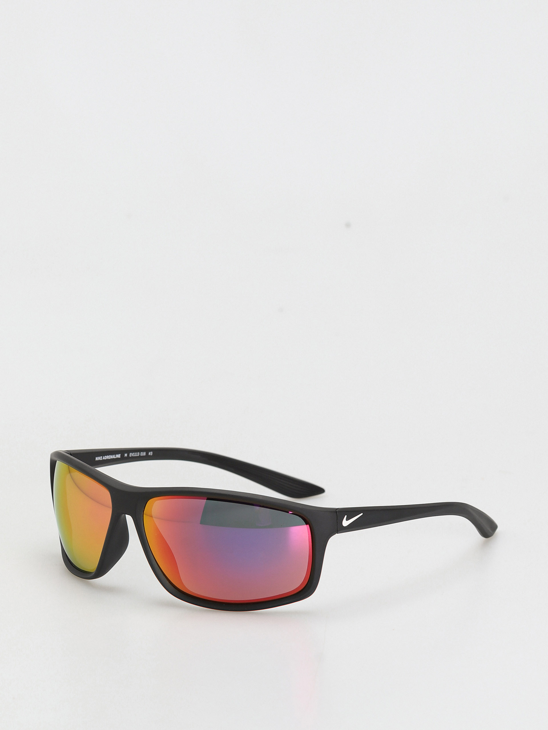 Nike SB Adrenaline Sunglasses (matte black/white grey w/ infrared mirror lens)