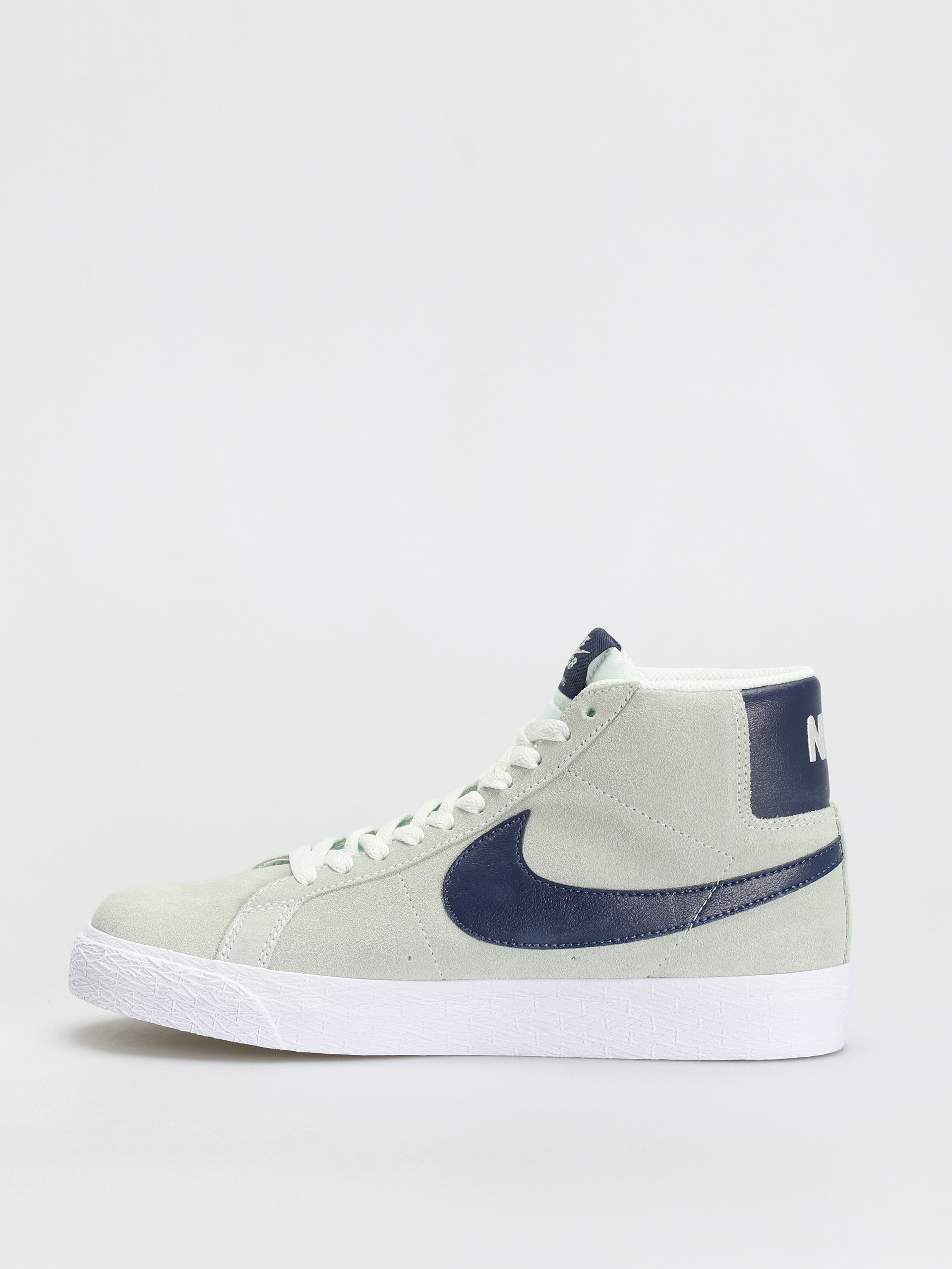 Nike SB Zoom Blazer Mid Shoes (barely green/navy barely green white)