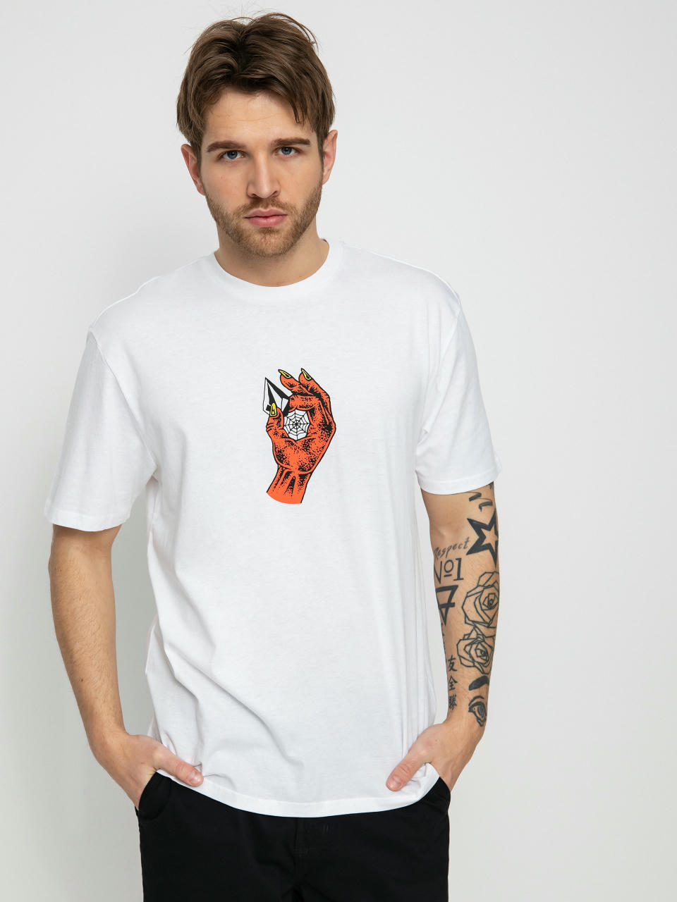 Volcom Zombie Bsc T-Shirt (white)