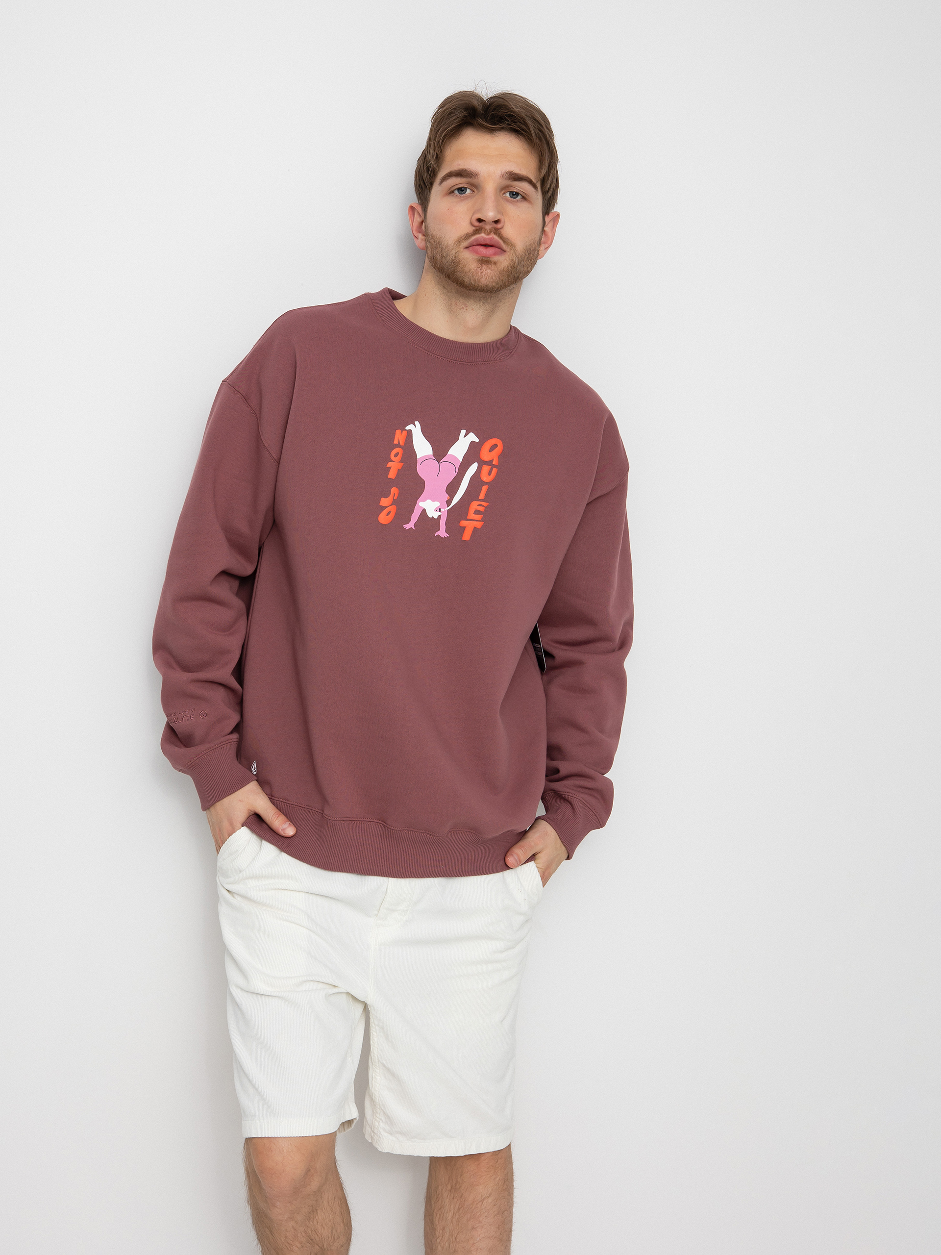 Volcom Egle Zvirblyte Sweatshirt (rose brown)