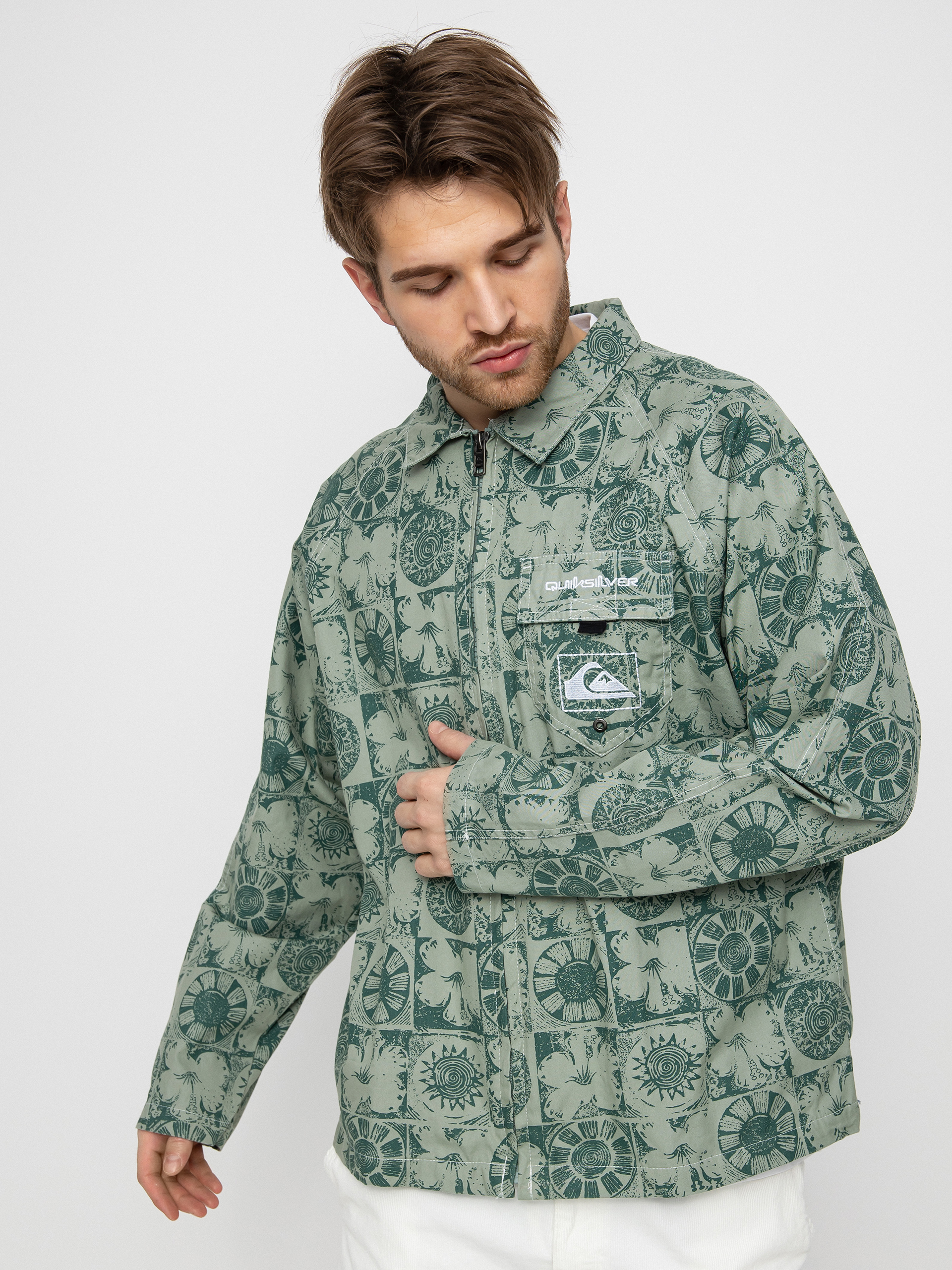 Quiksilver Surf Memory Jacket green (green milieu)