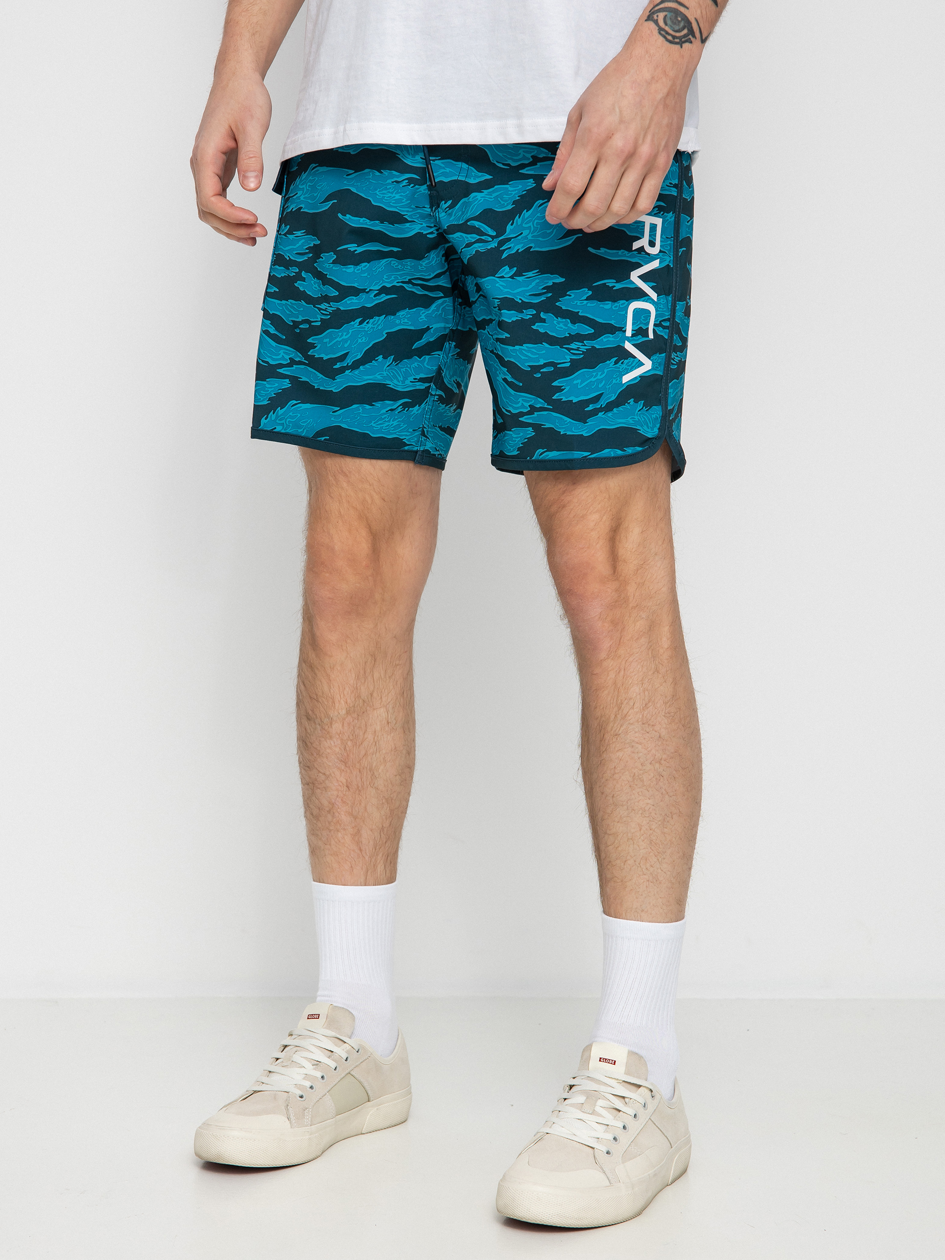 RVCA Zak Noyle Eastern Trunk Boardshorts (blue camo)
