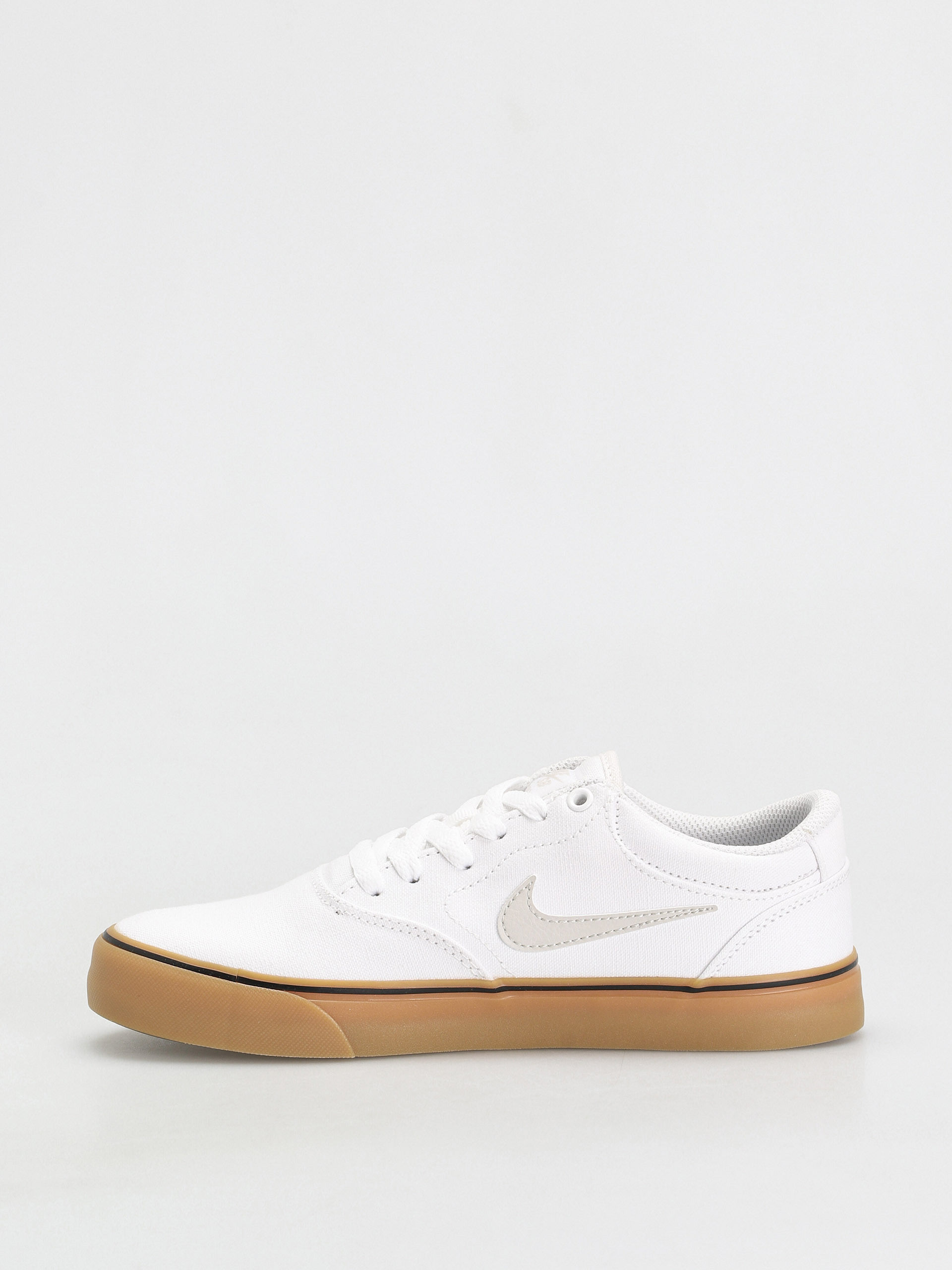 Nike SB Chron 2 Canvas Shoes (white/light bone white gum light brown)