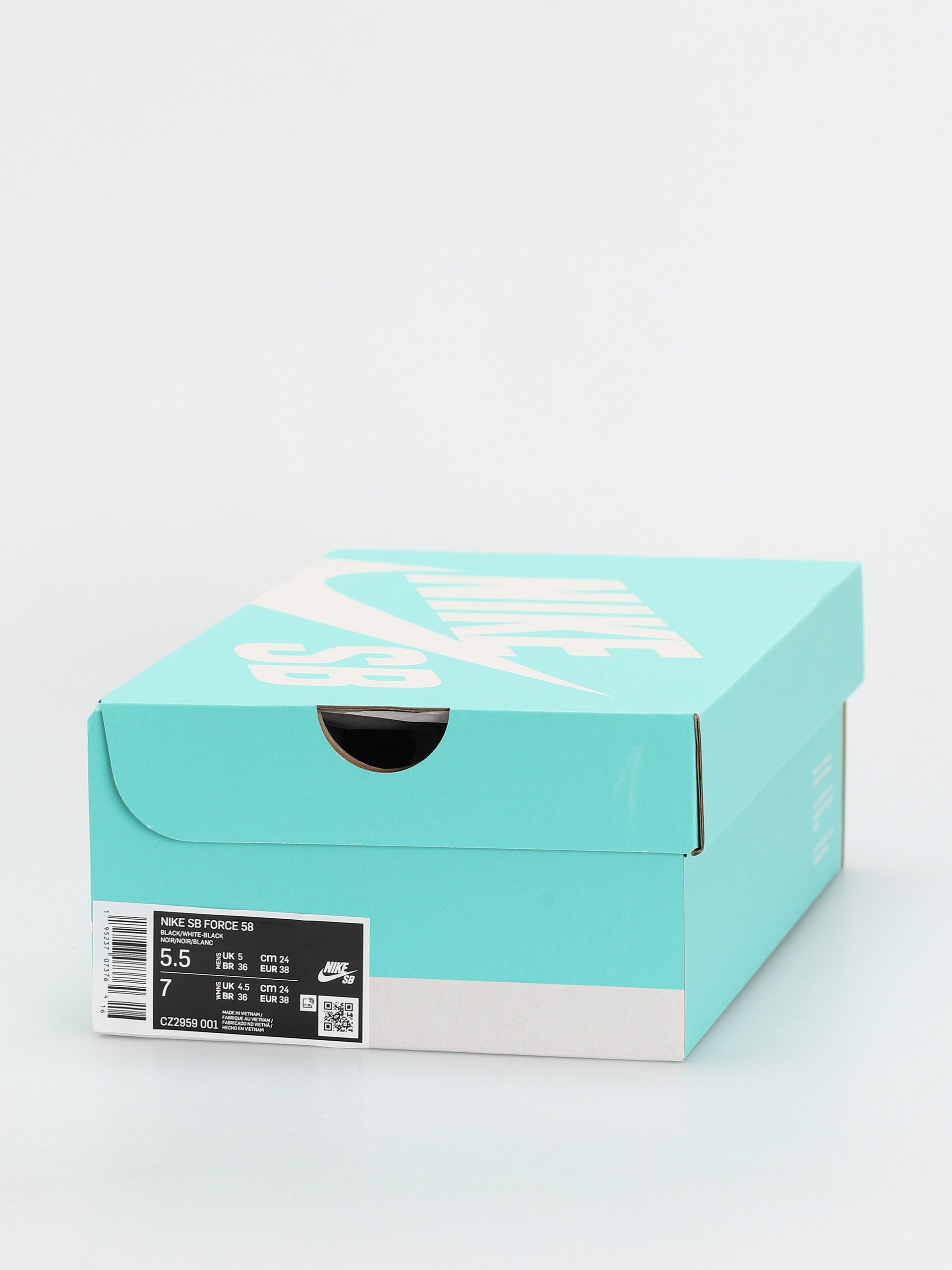 Nike SB Force 58 Shoes (black/white black)