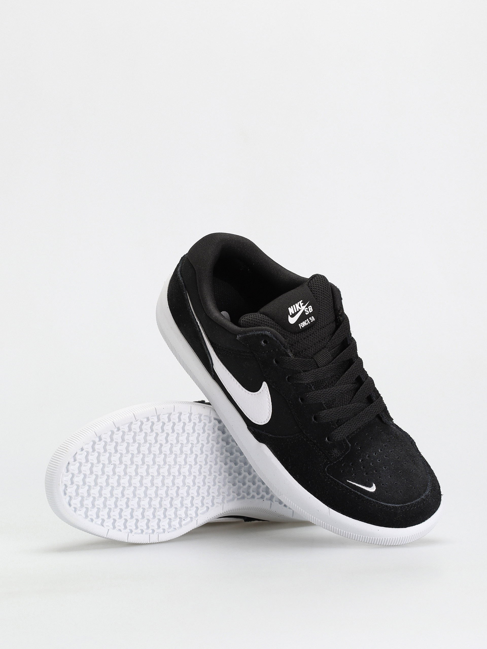 Nike SB Force 58 Shoes (black/white black)