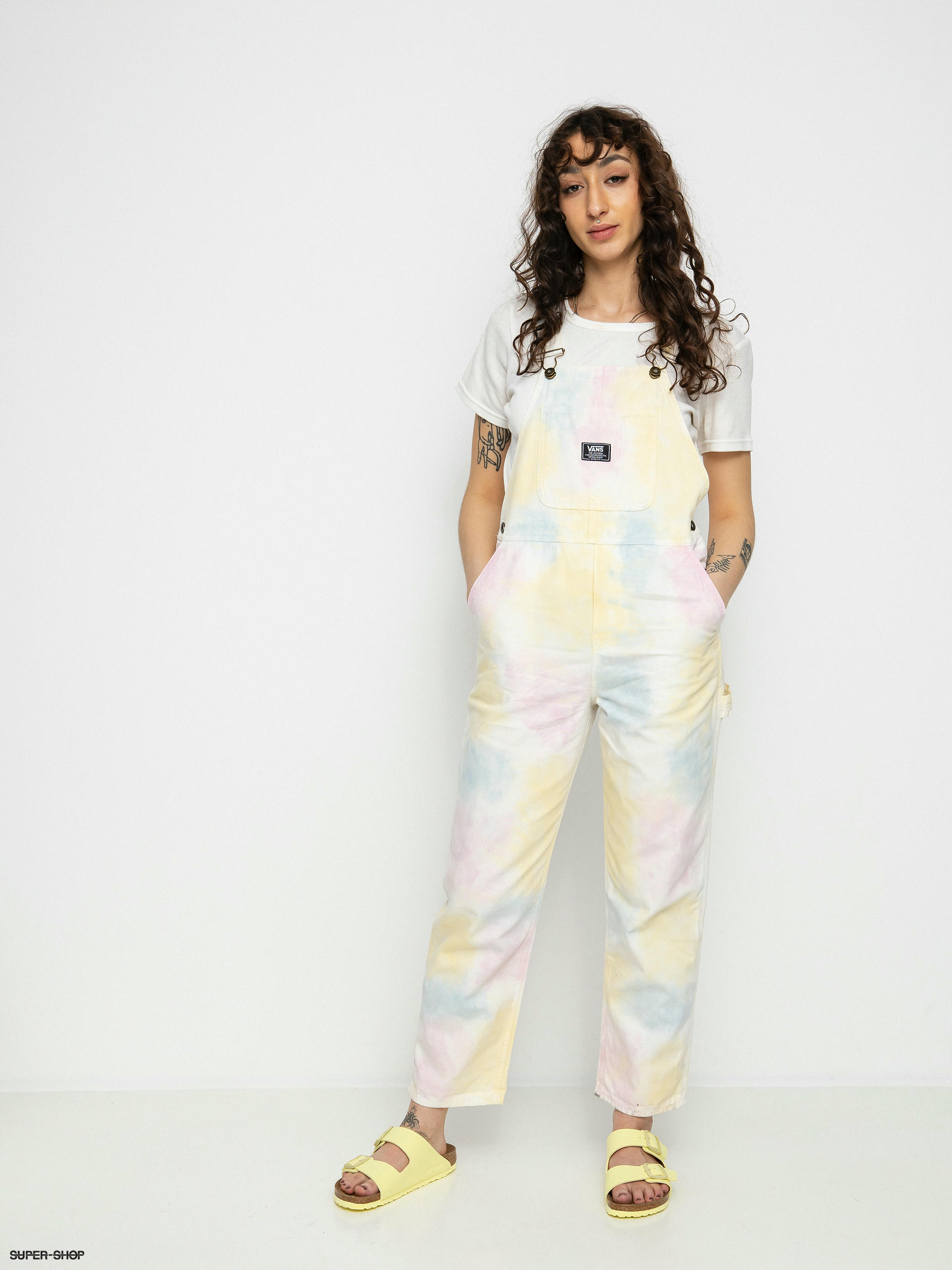 pink overall pants