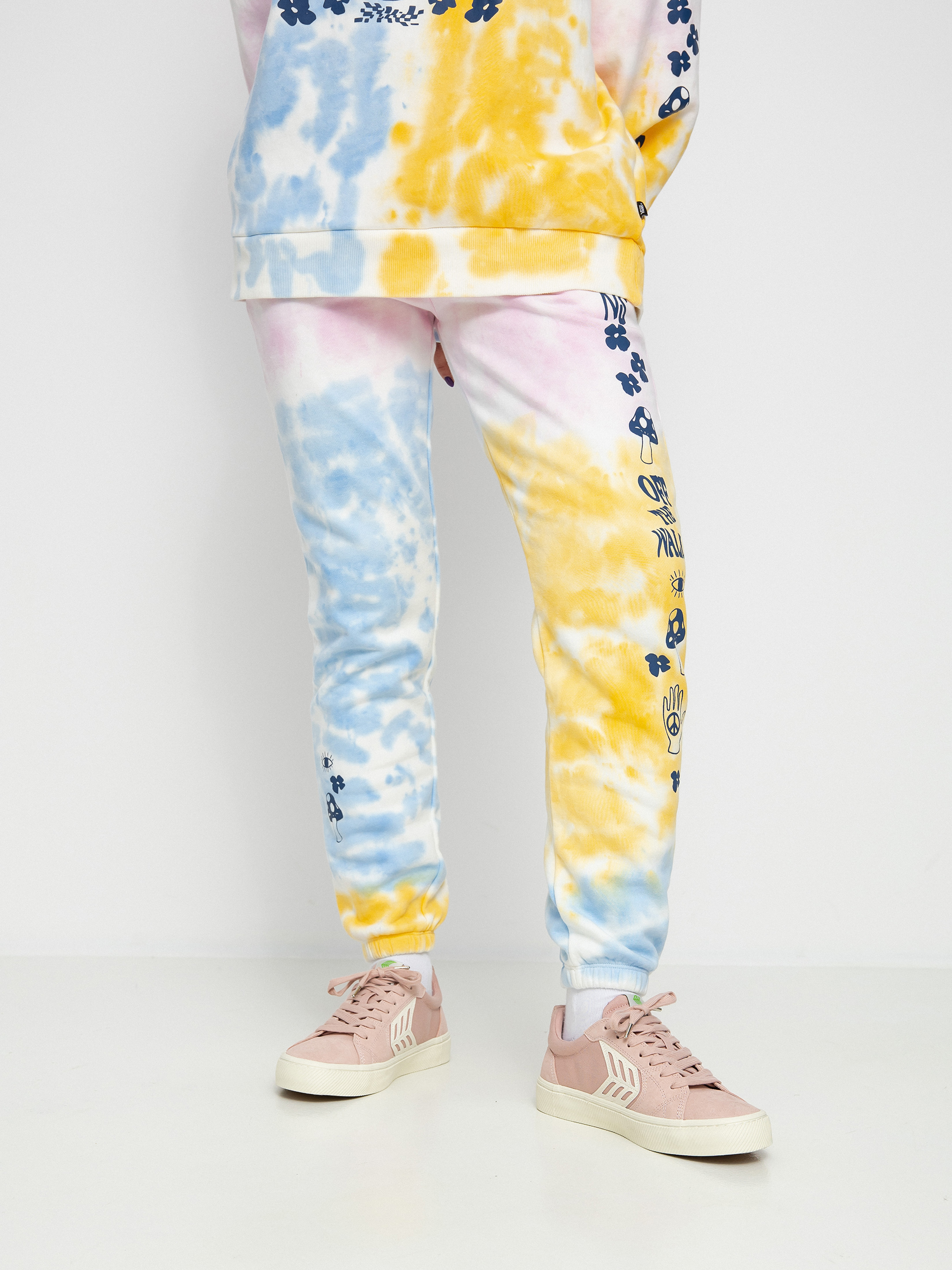 Vans Mascy Daze Tri Dye Pants Wmn (cradle pink)