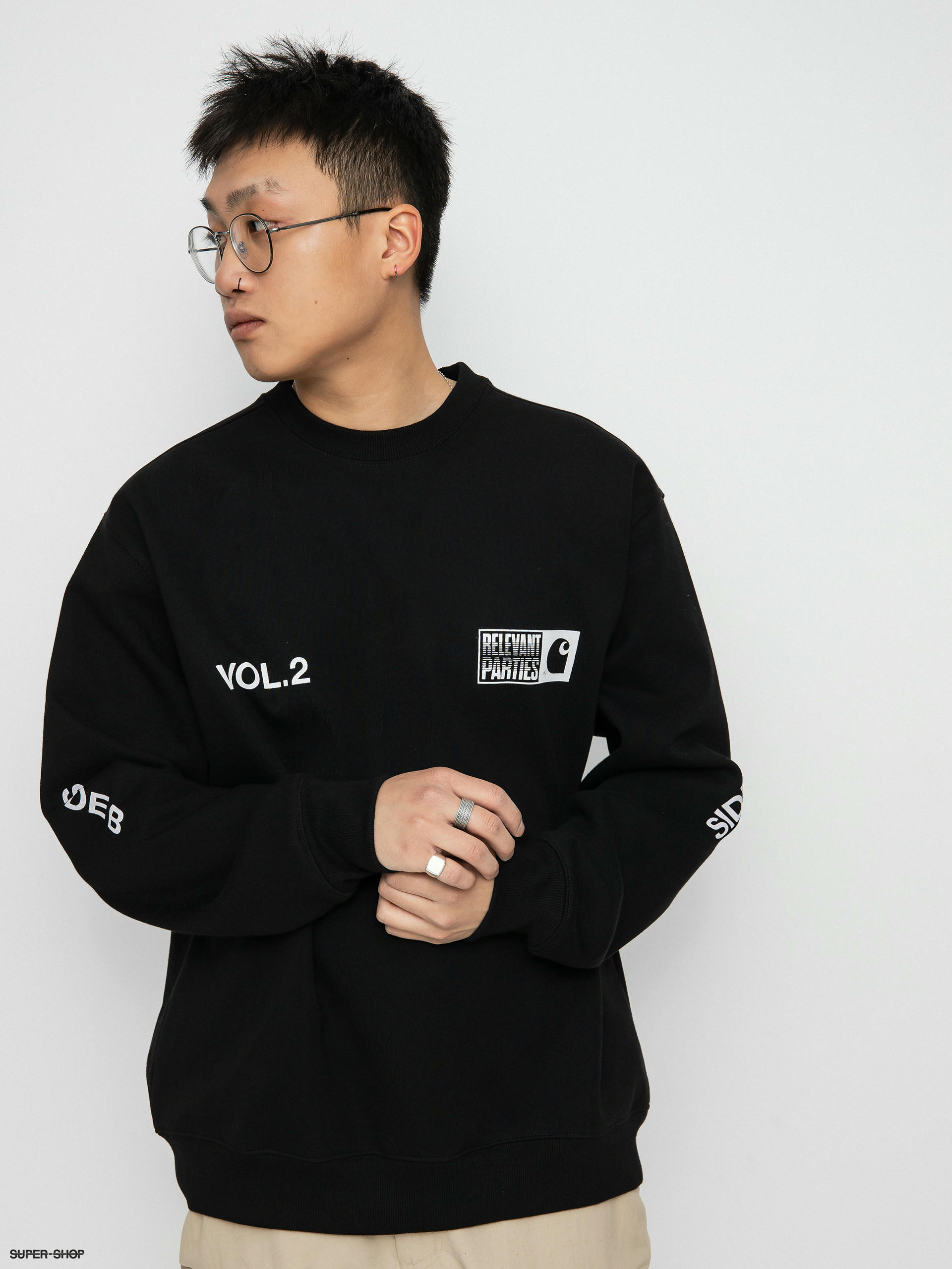 Carhartt WIP X Relevant Parties Vol 2 Sweatshirt (black/white)