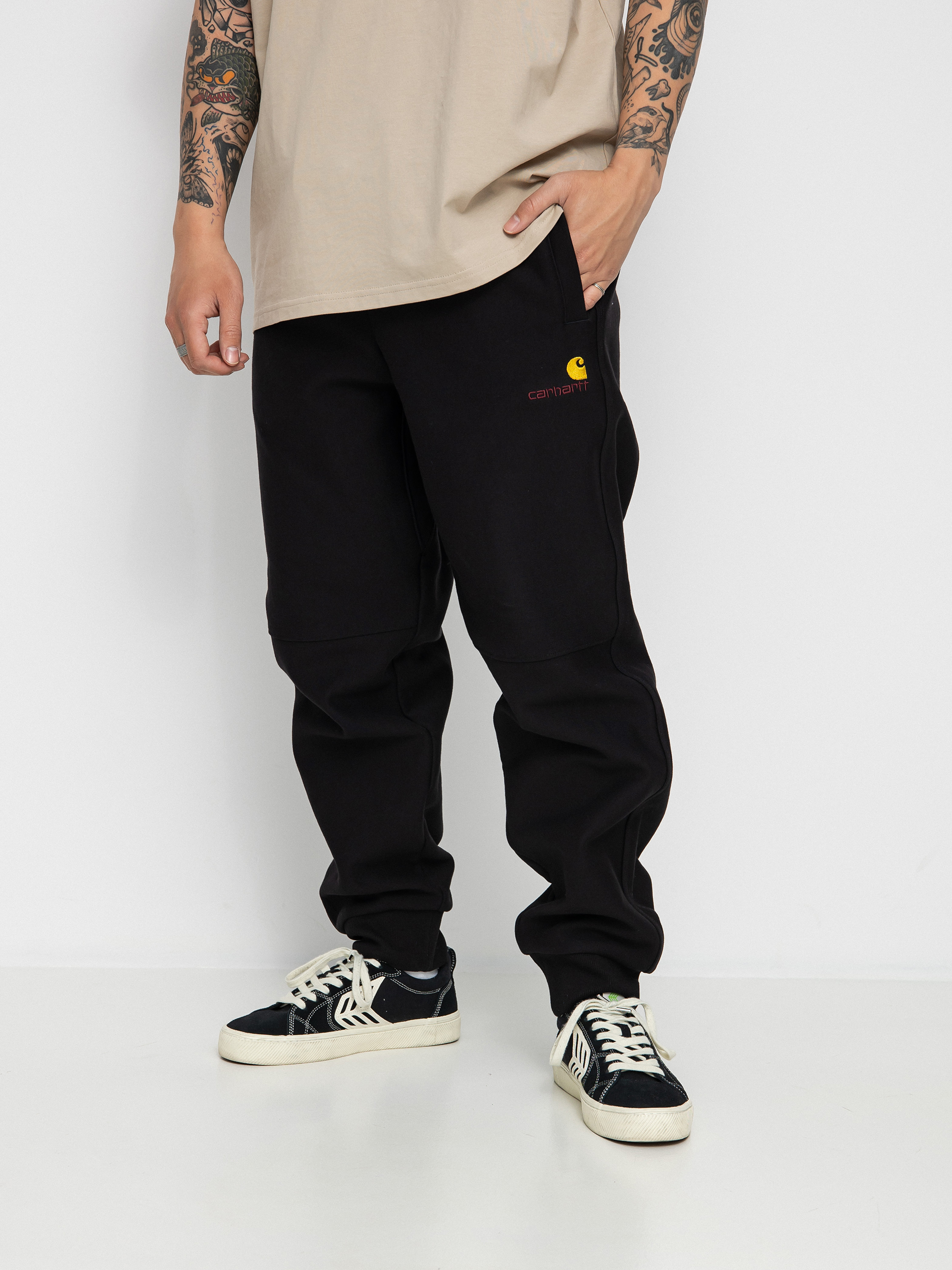 Carhartt WIP American Script Jogging Hose (black)