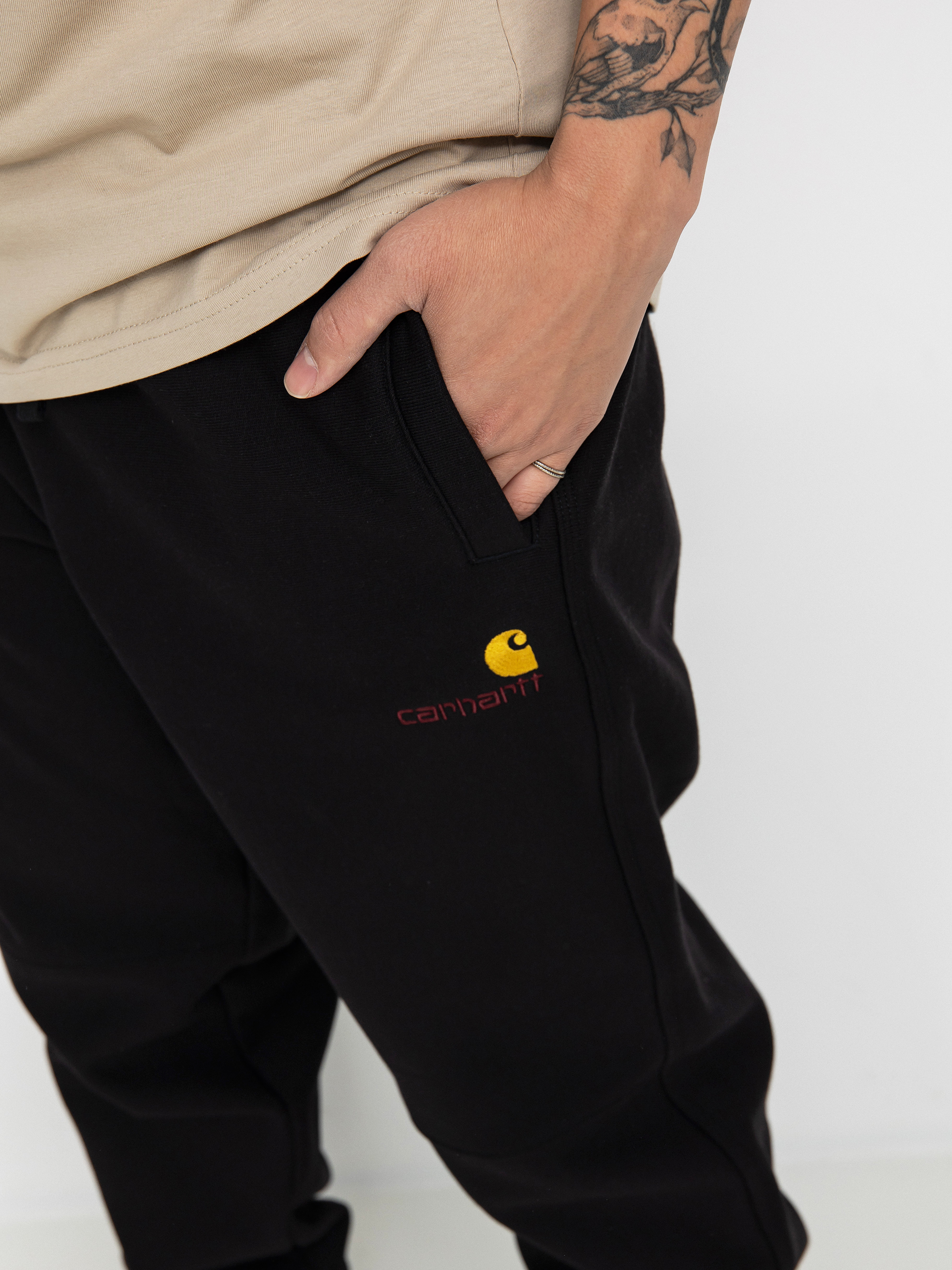 Carhartt WIP American Script Jogging Hose (black)