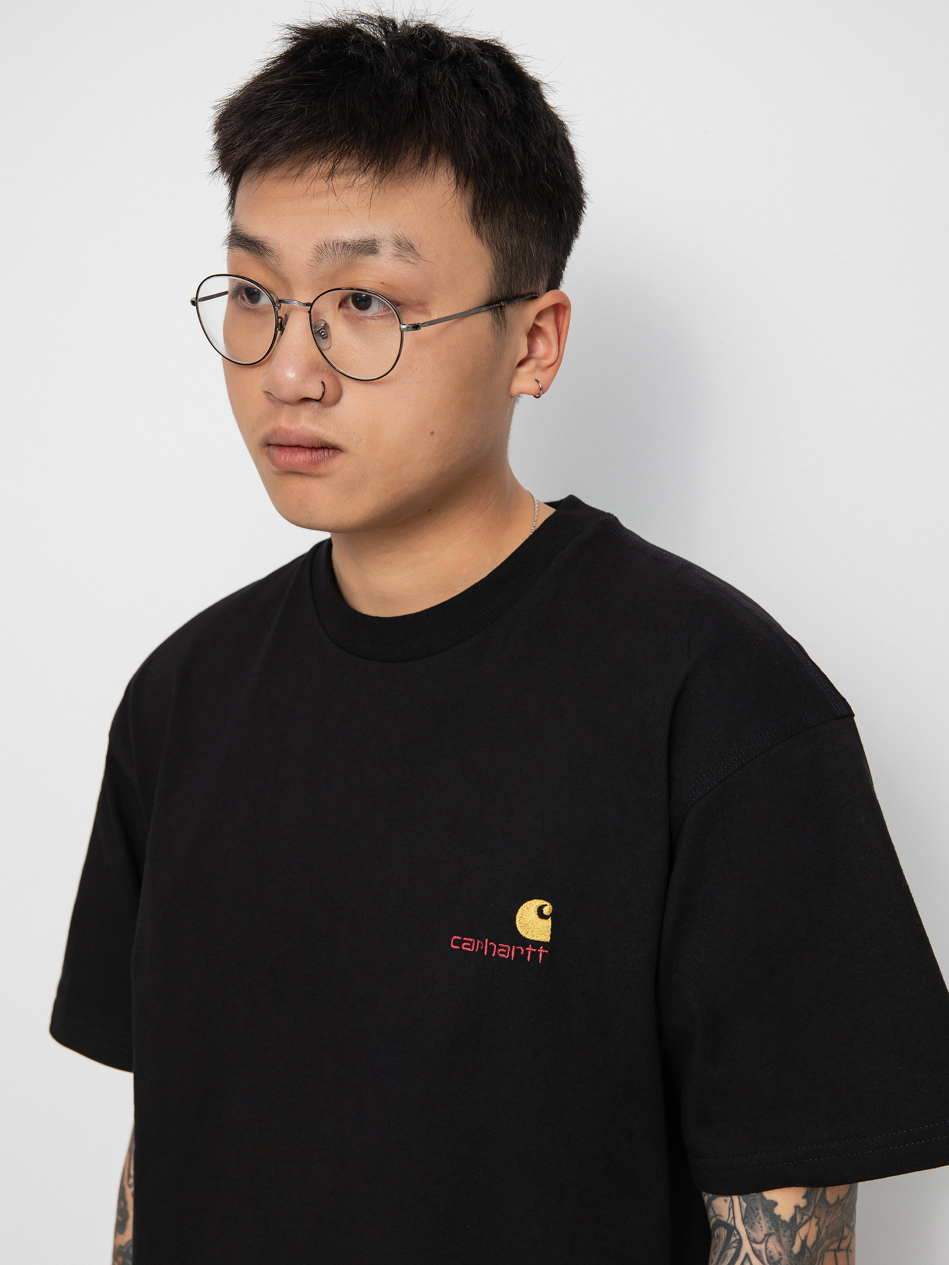 Carhartt WIP American Script T-shirt (black)