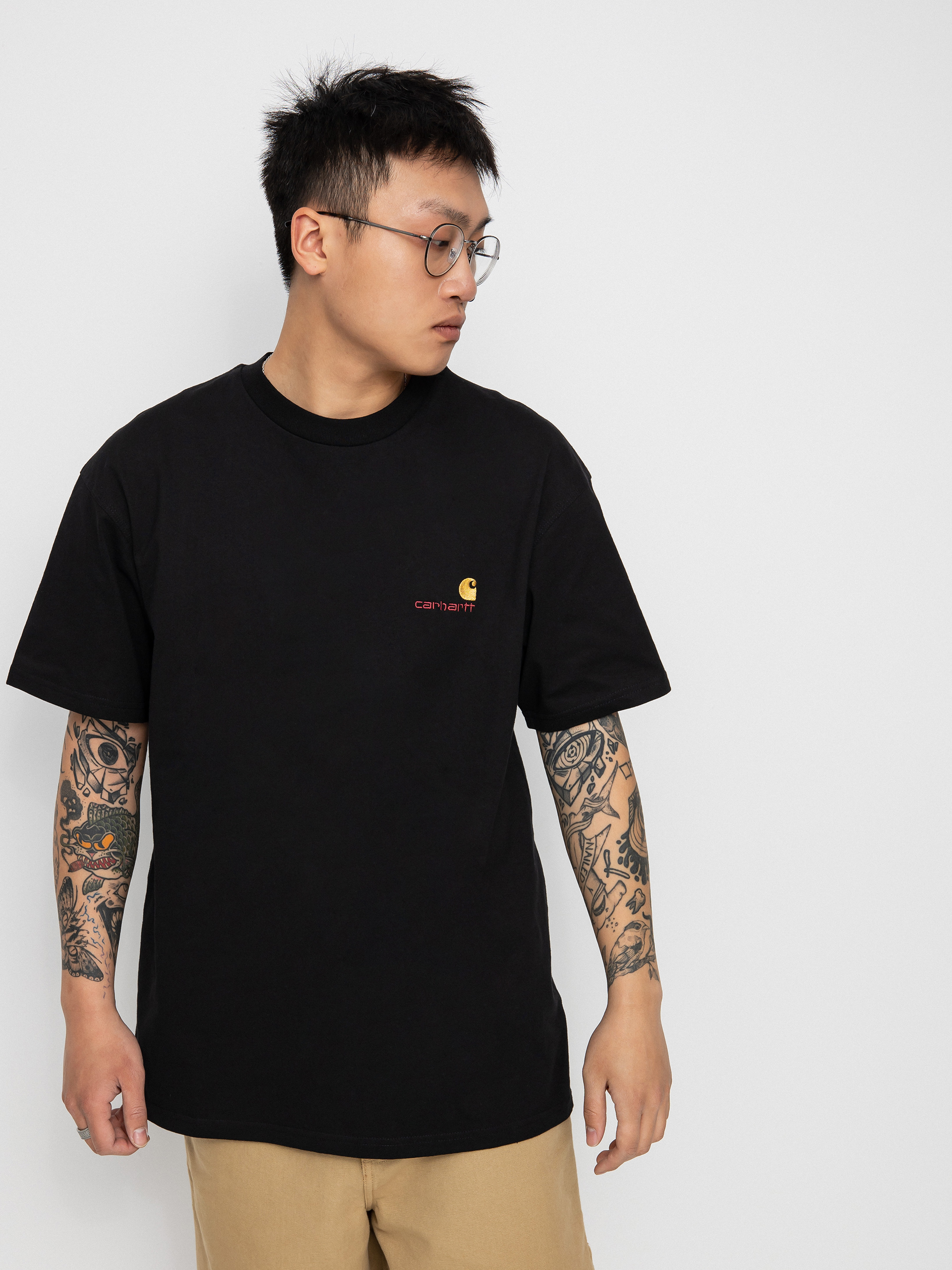 Carhartt WIP American Script T-shirt (black)