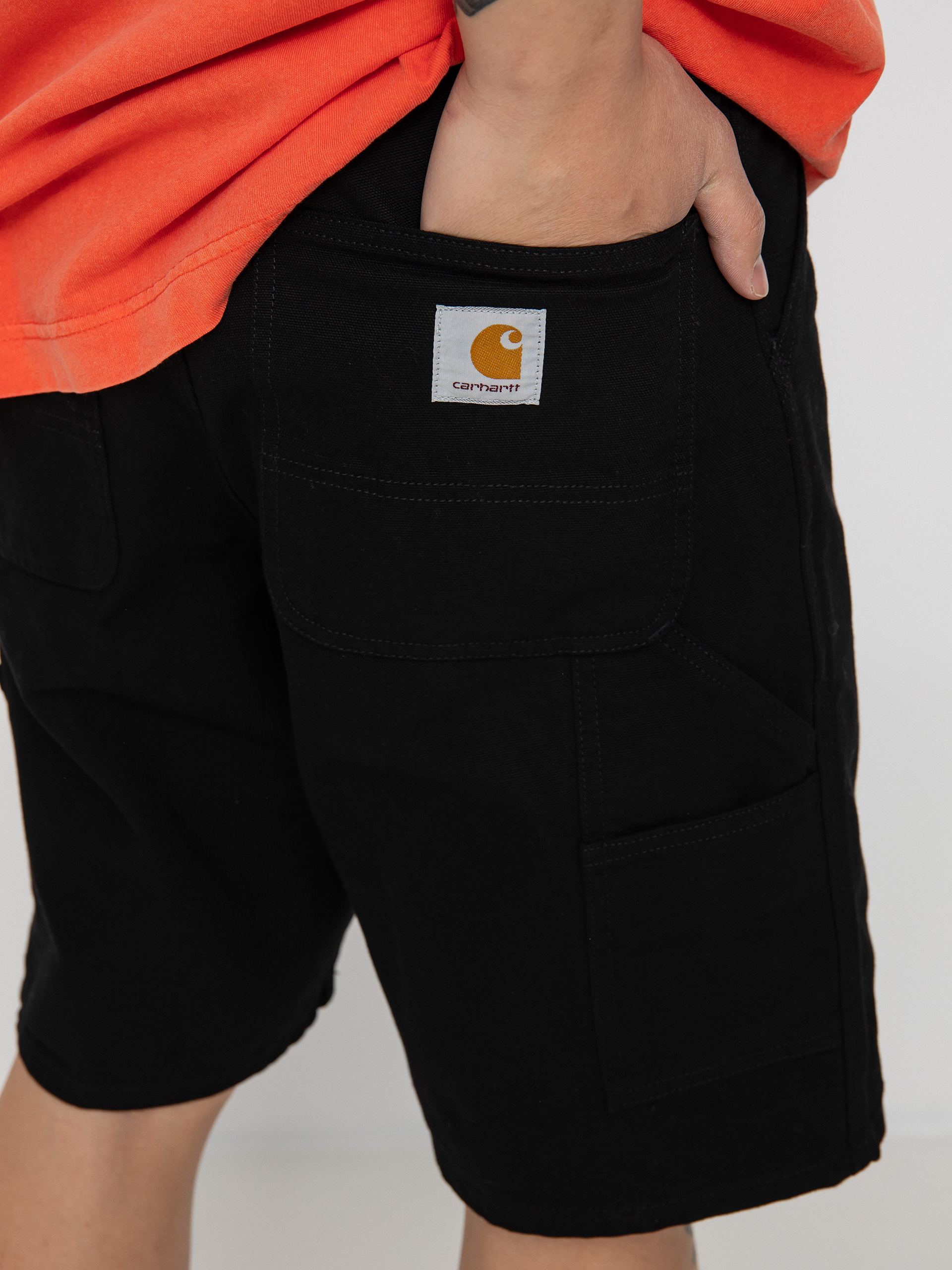 Carhartt WIP Single Knee Shorts (black)