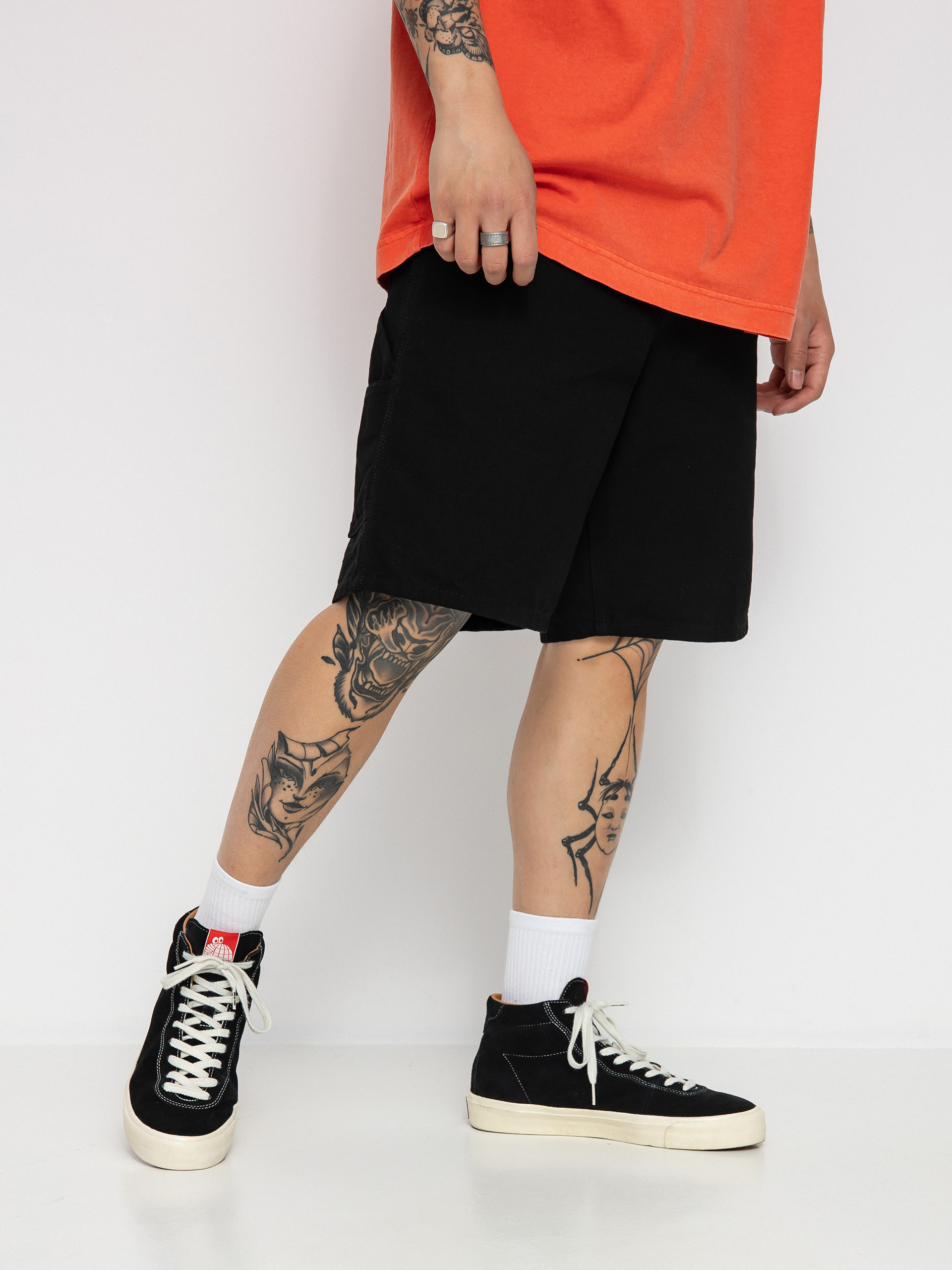 Carhartt WIP Single Knee Shorts (black)