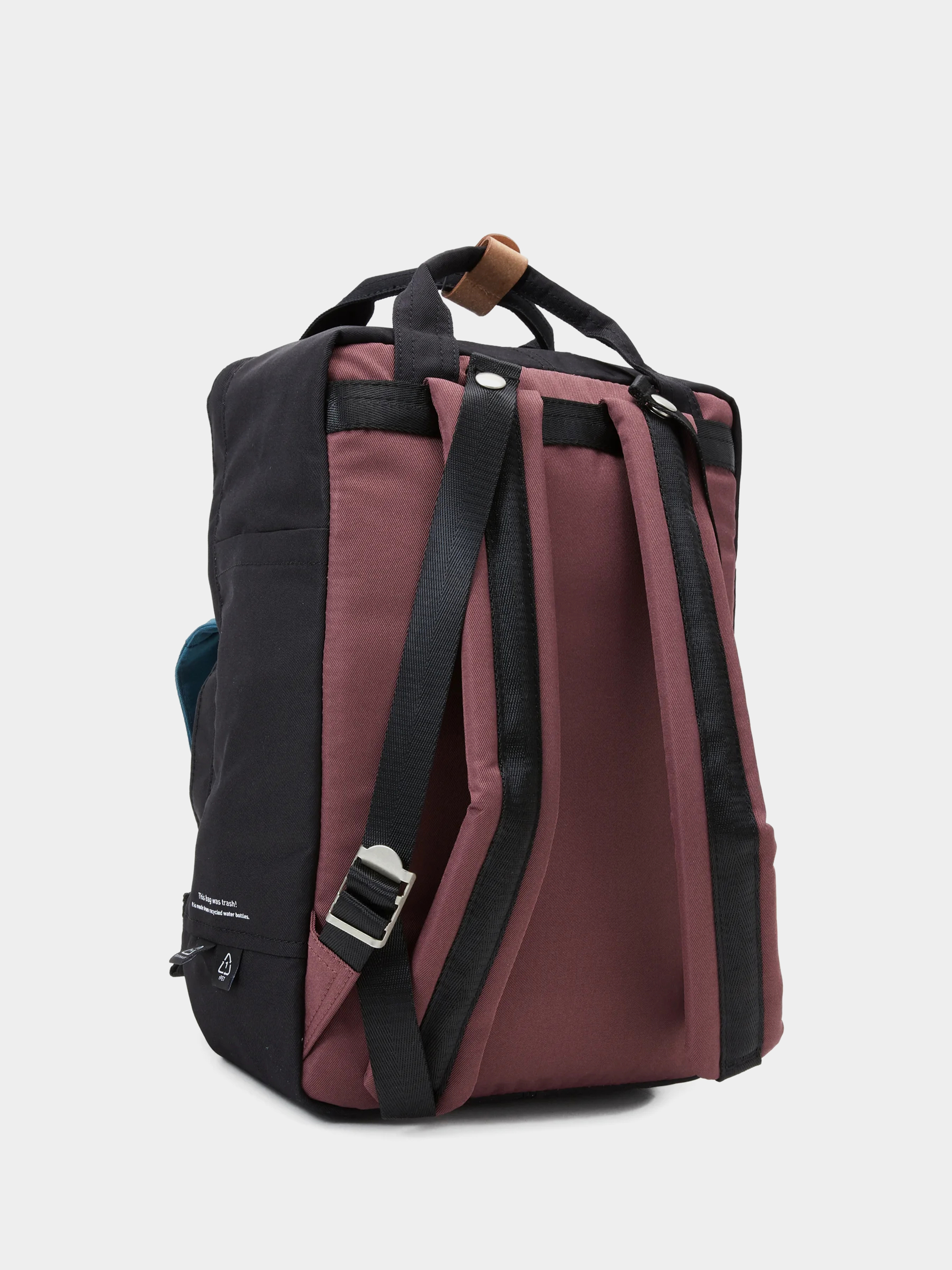 Doughnut Macaroon Reborn Series Backpack (plum x denim)