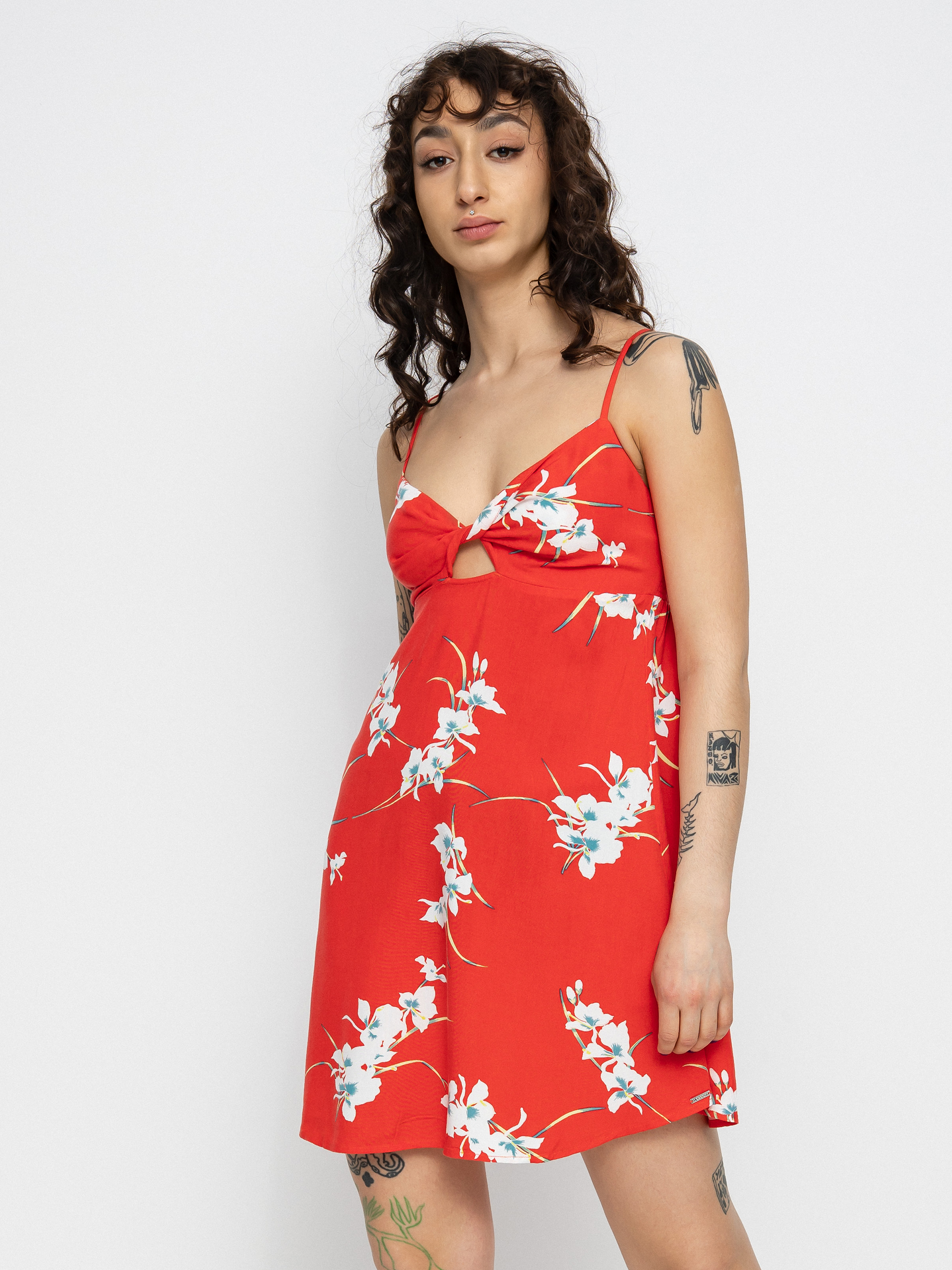 Volcom Retro Resort Cami Dress Wmn (pistol punch)