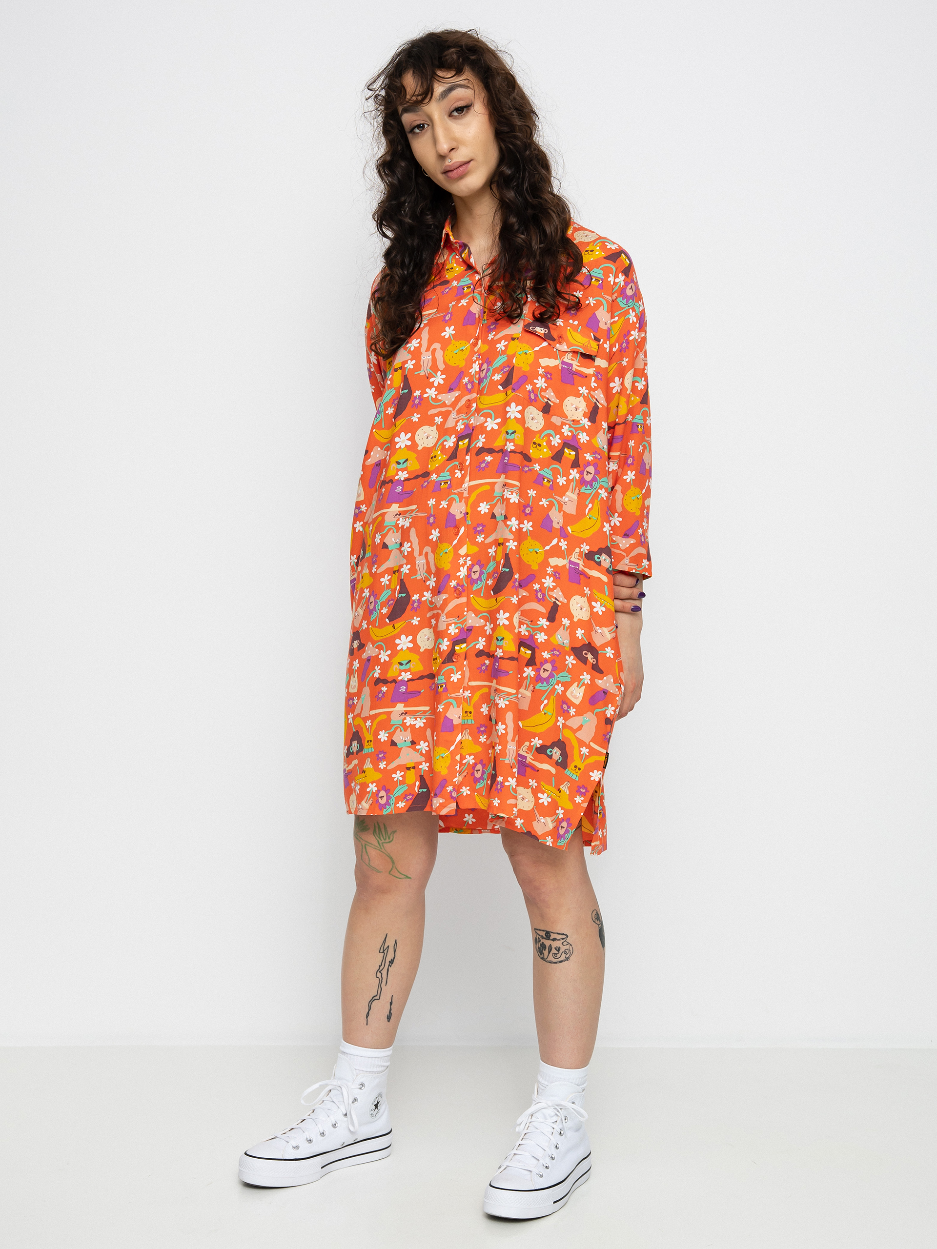 Volcom Egle Zvirblyte Dress Wmn (living coral)