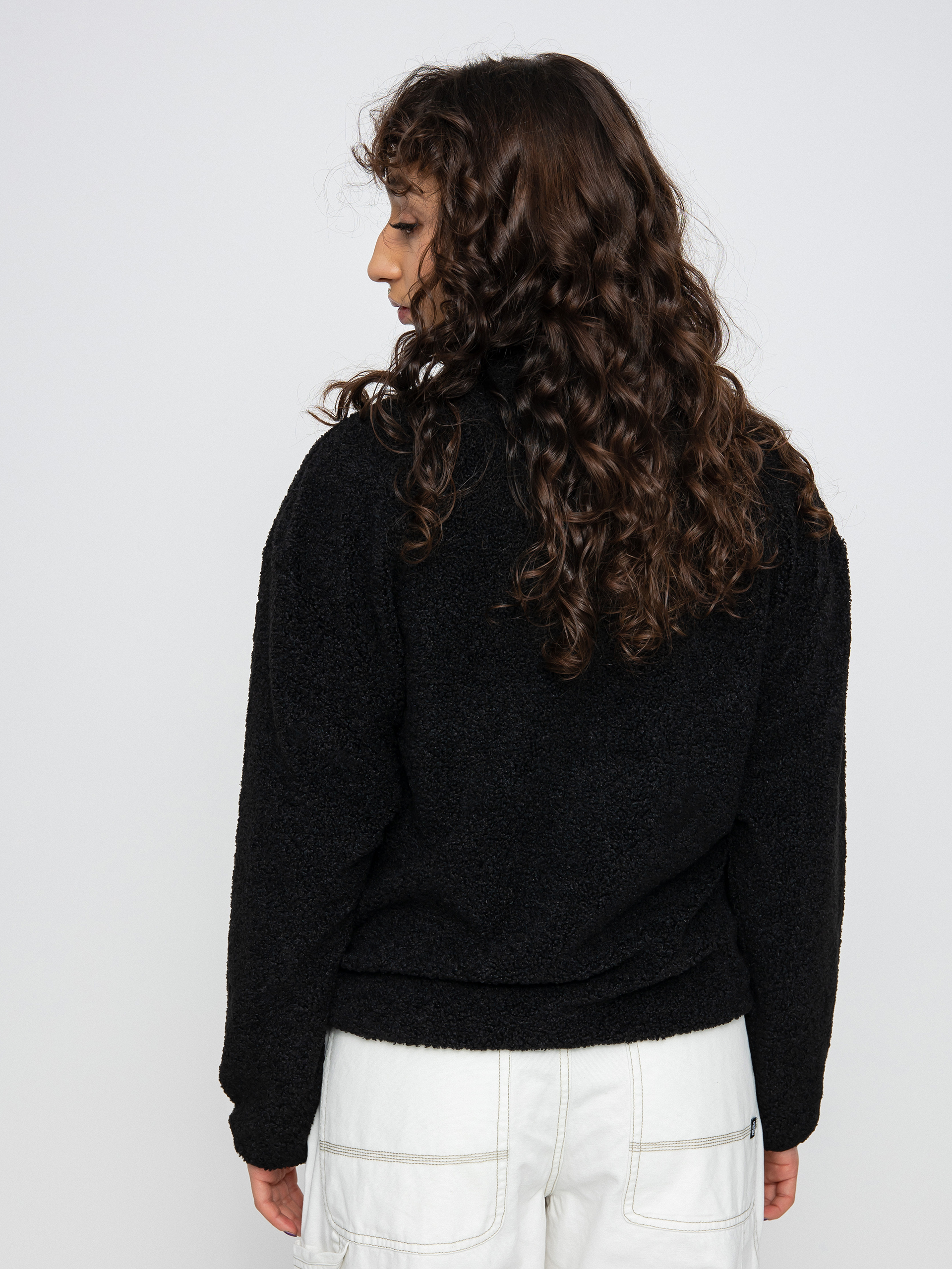 Vans Midland Zip Sherpa Jacket Wmn (black)