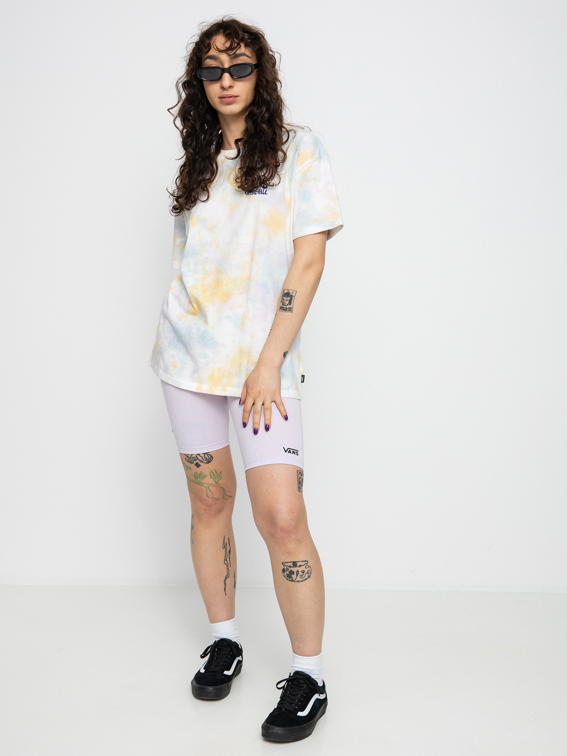 Vans Masc'd Mind T-shirt Wmn (cradle pink tie dye)