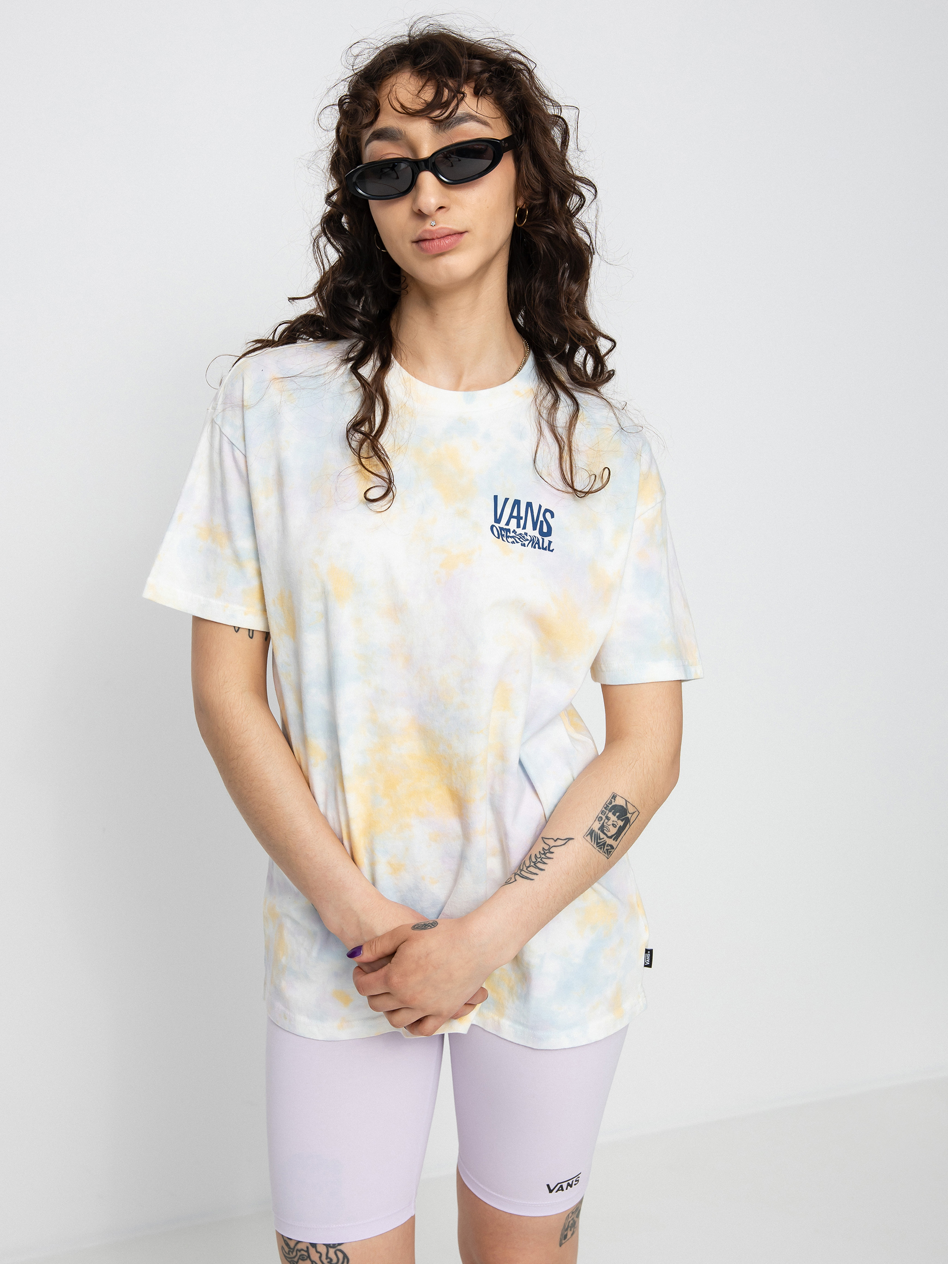 Vans Masc'd Mind T-shirt Wmn (cradle pink tie dye)