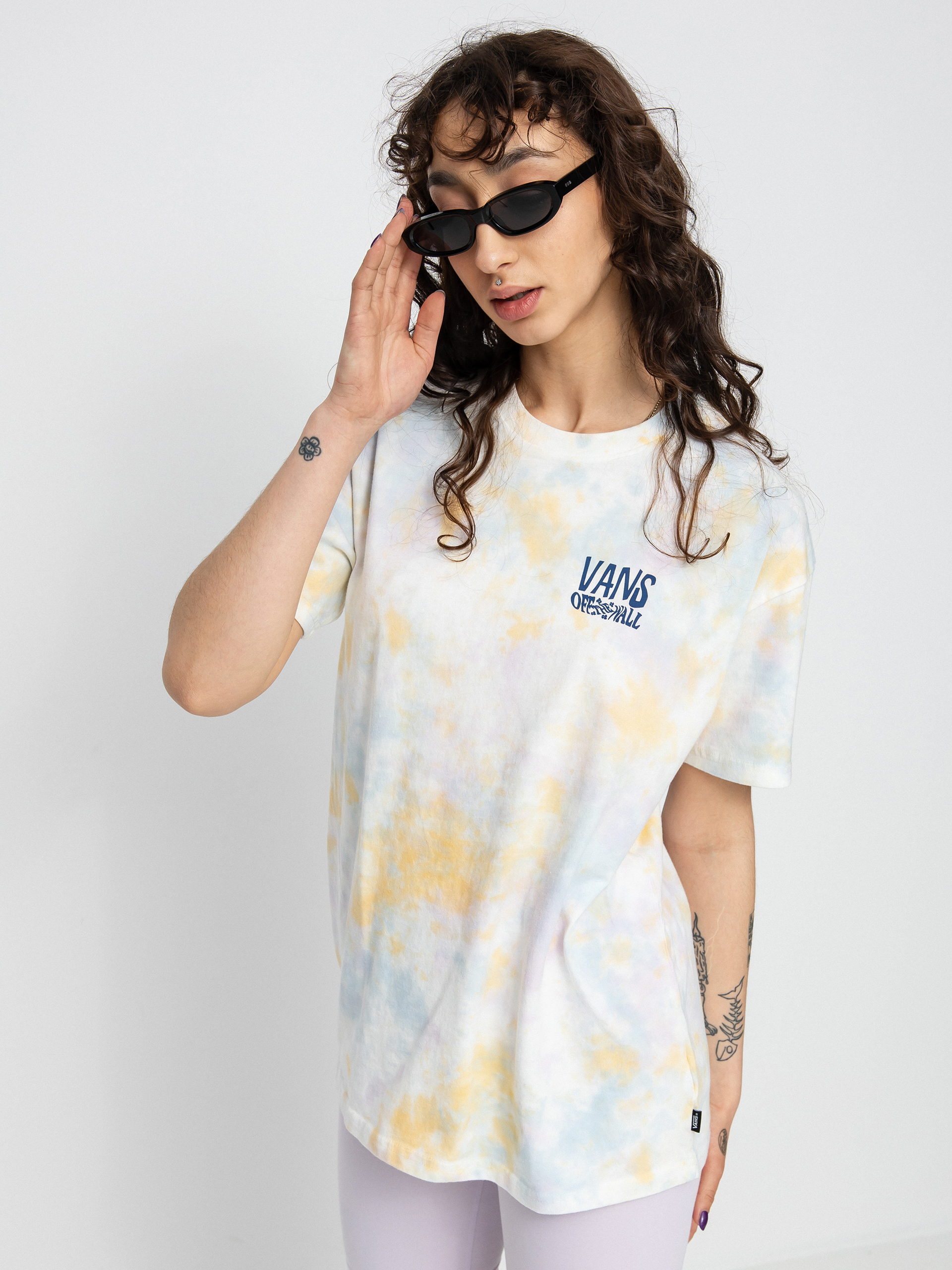 Vans Masc'd Mind T-shirt Wmn - Multicolor (cradle Pink Tie Dye)