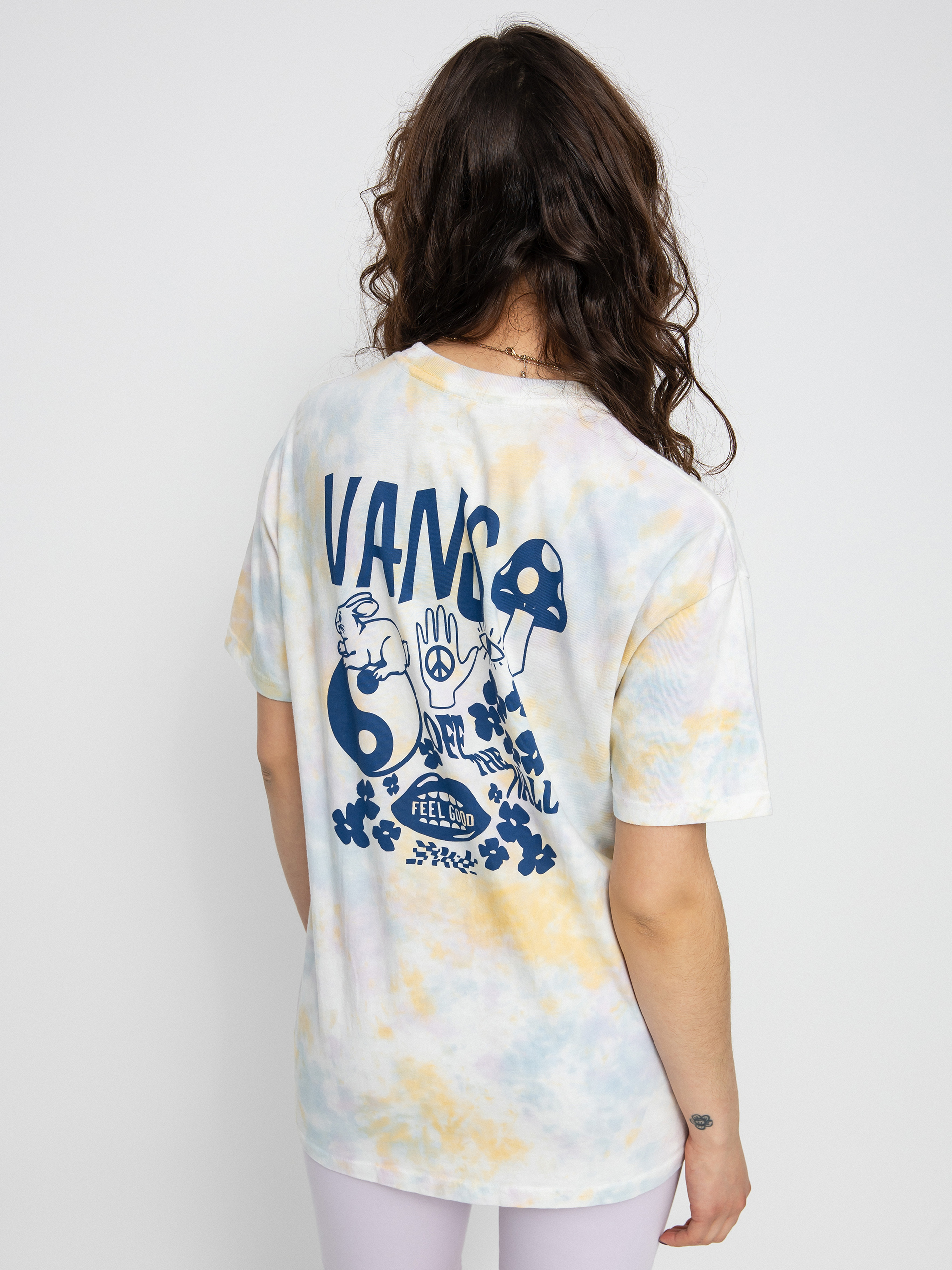 Vans Masc'd Mind T-shirt Wmn (cradle pink tie dye)