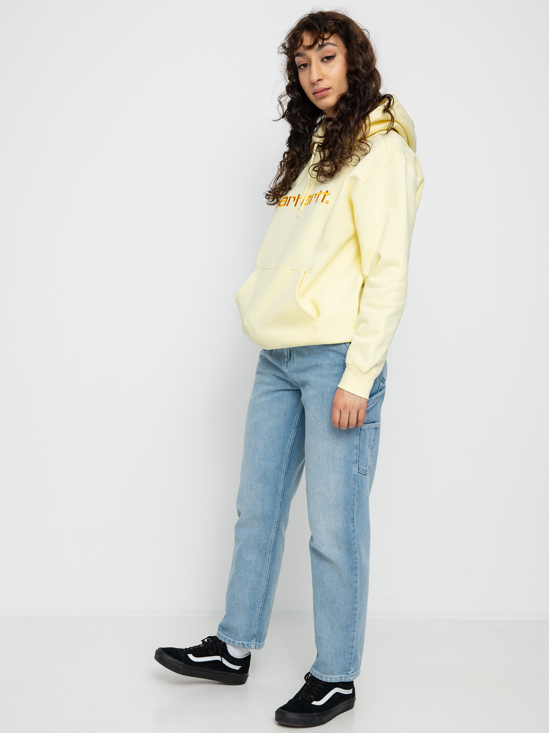 Carhartt WIP Carhartt HD Hoodie Wmn (soft yellow/popsicle)