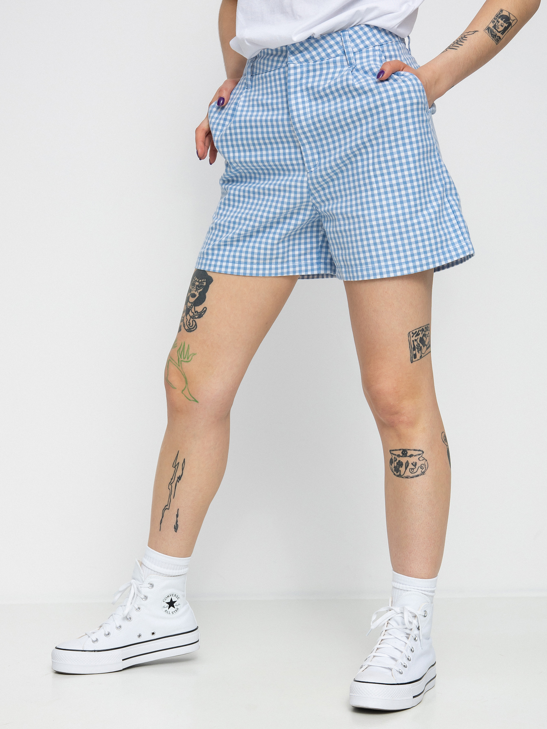 Brixton Victory Trouser Shorts Wmn (casa blanca blue)