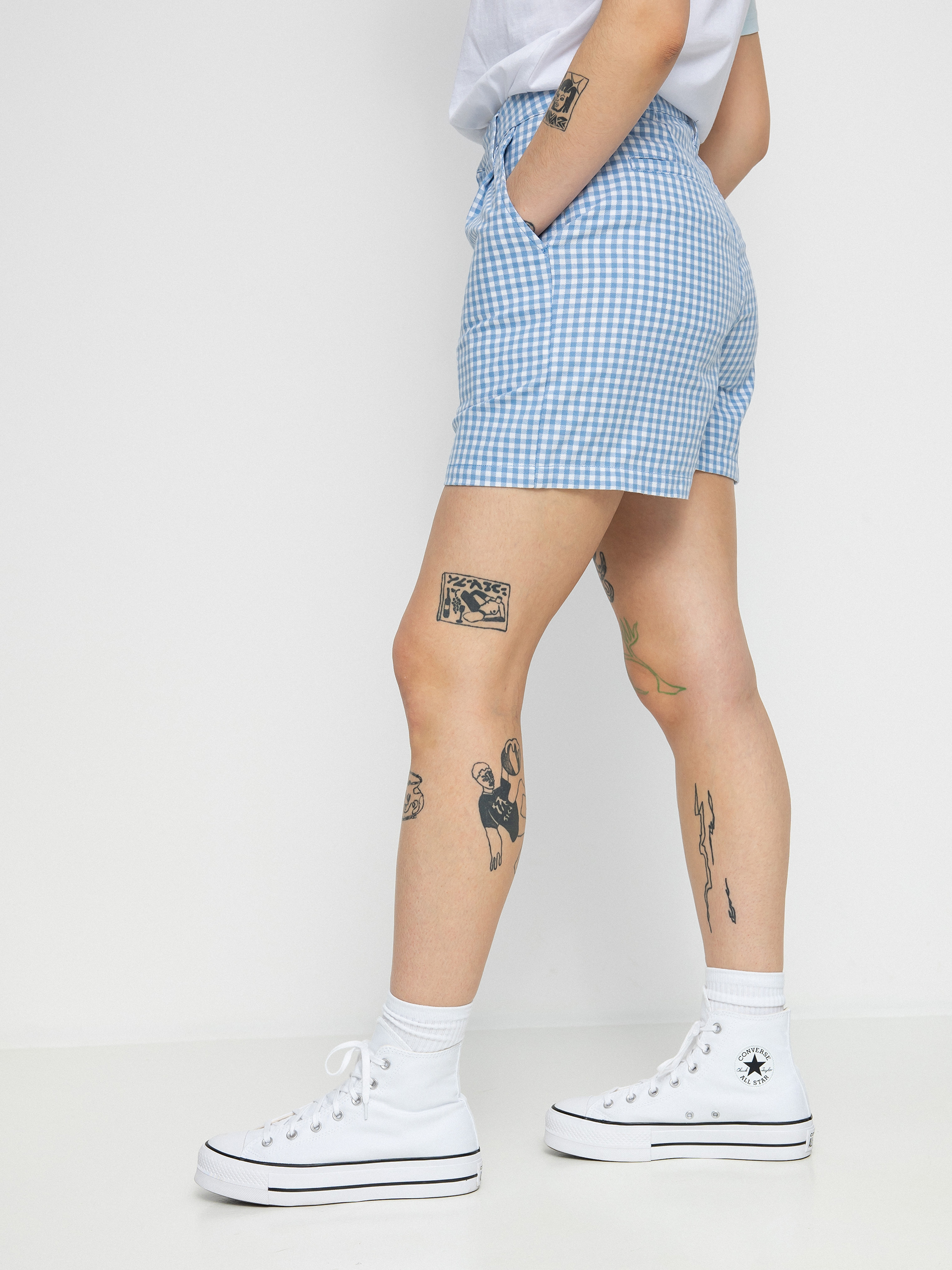 Brixton Victory Trouser Shorts Wmn (casa blanca blue)