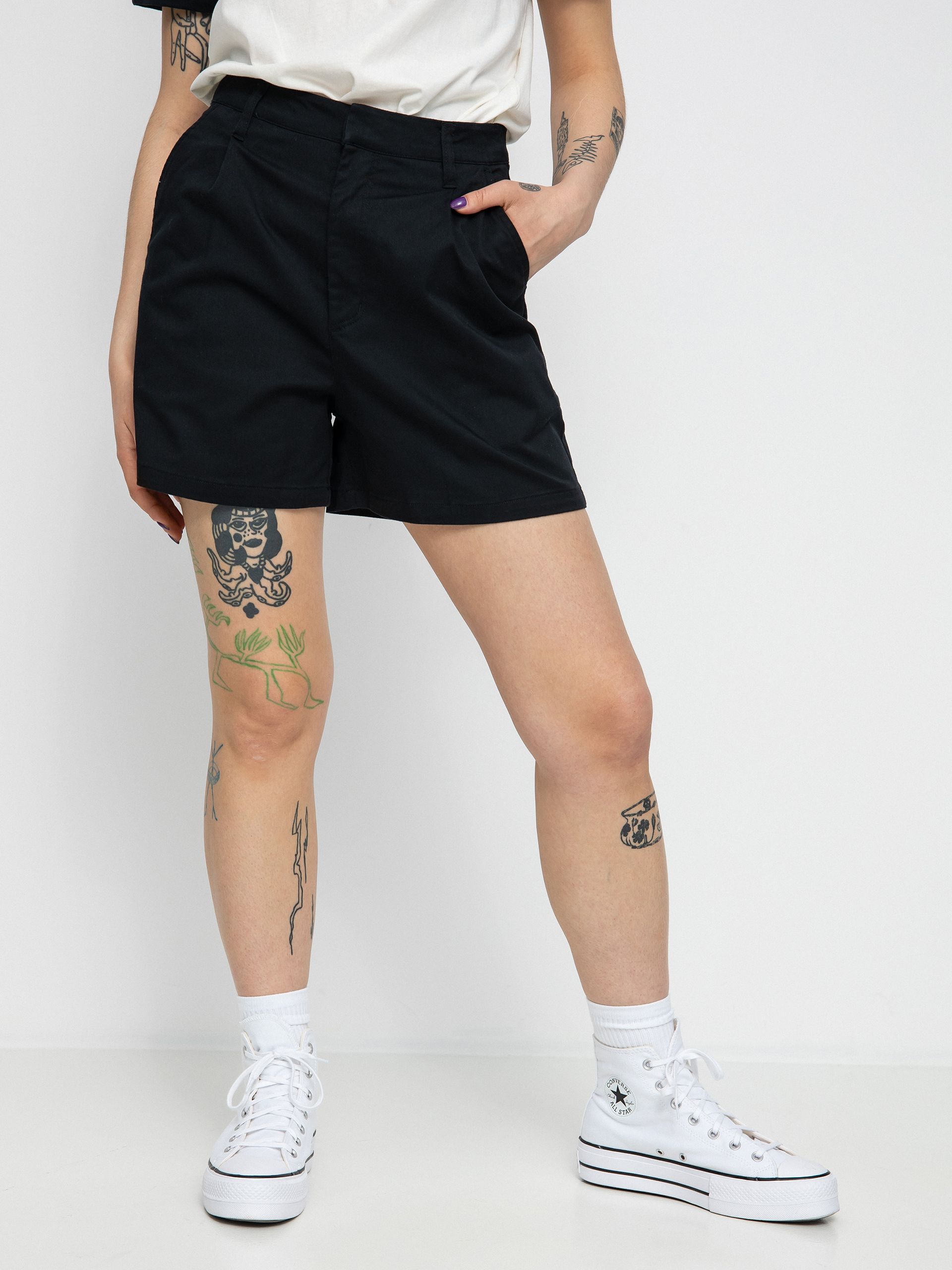 Brixton Victory Trouser Shorts Wmn (jet black)