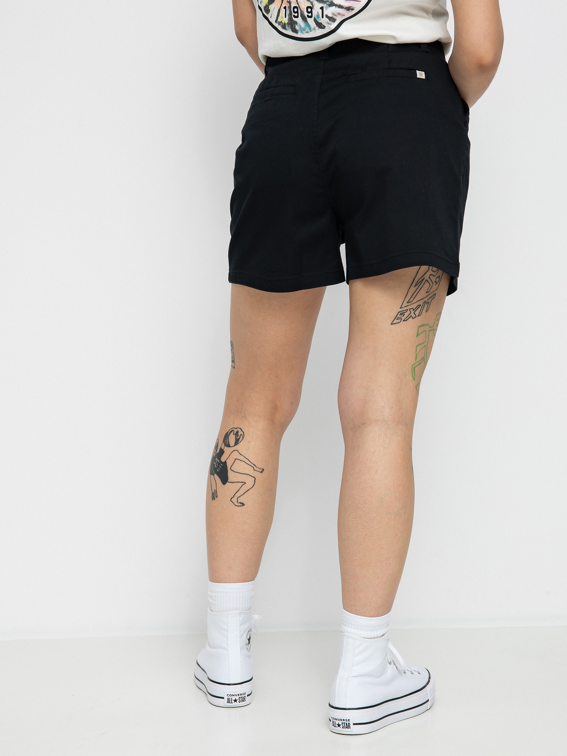 Brixton Victory Trouser Shorts Wmn (jet black)