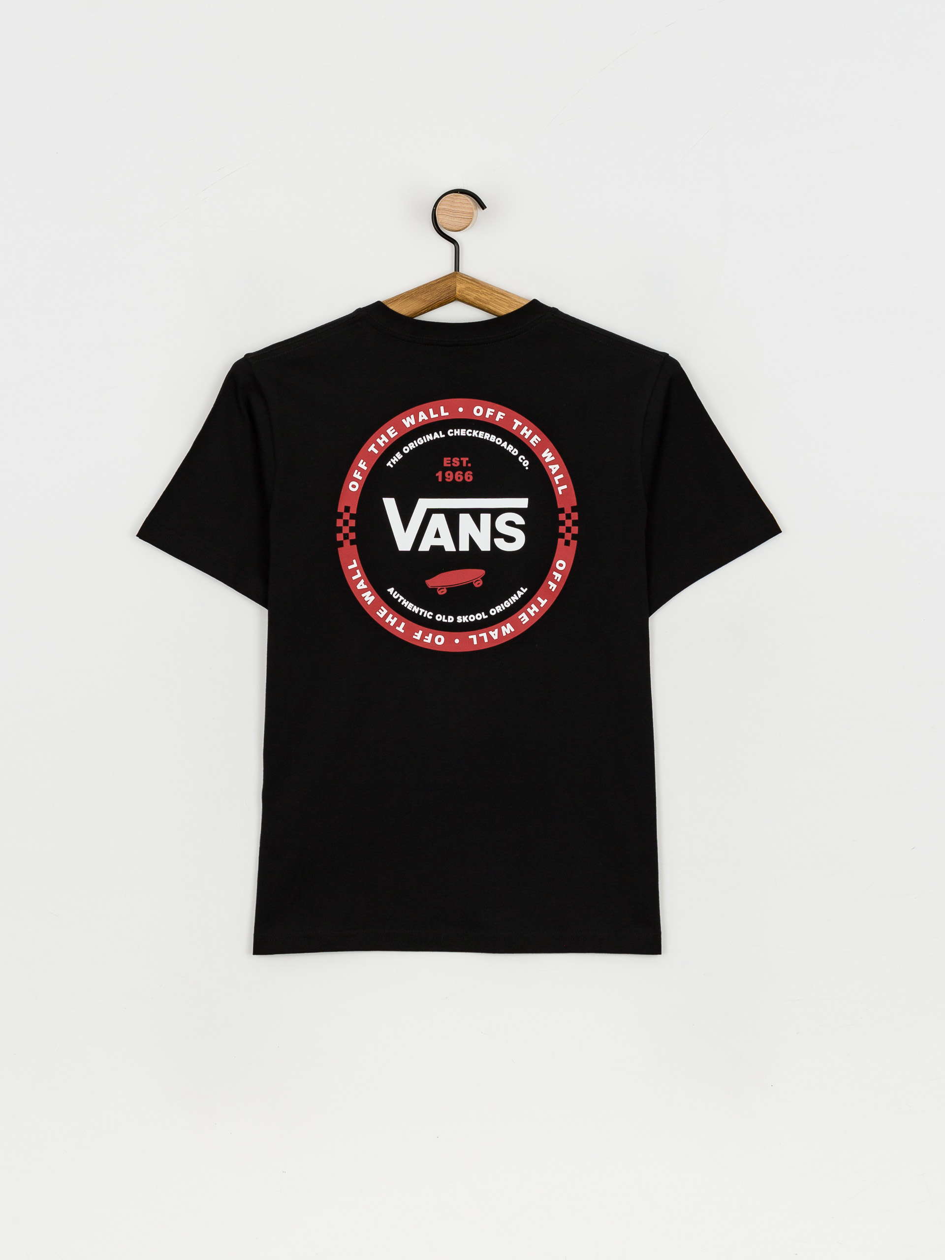 Vans Logo Check JR T-shirt black (black)