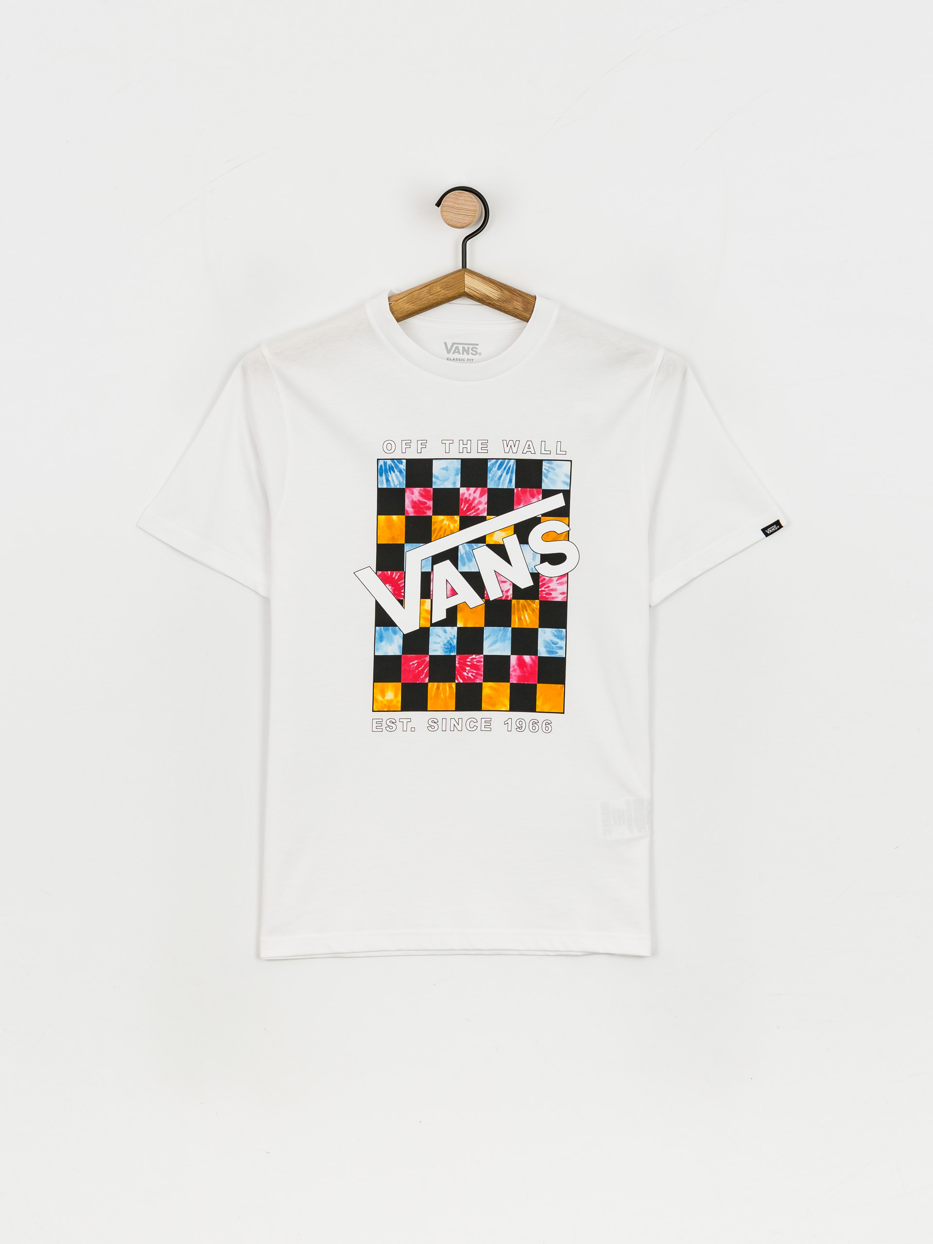 HOT Shop Vans Pride Vans Rainbow Checkerboard Shirt Rainbow